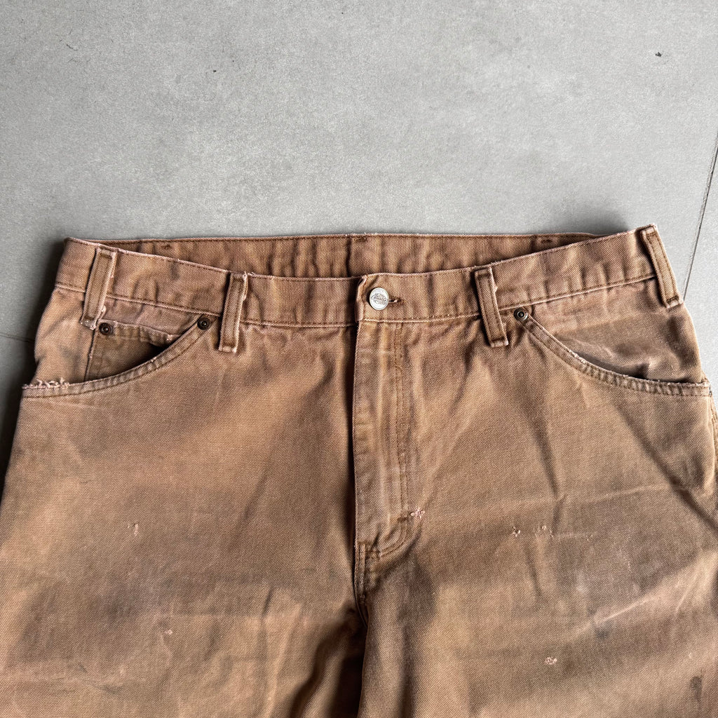 2000s Dickies Carpenter Pants “Distressed Chocolate”