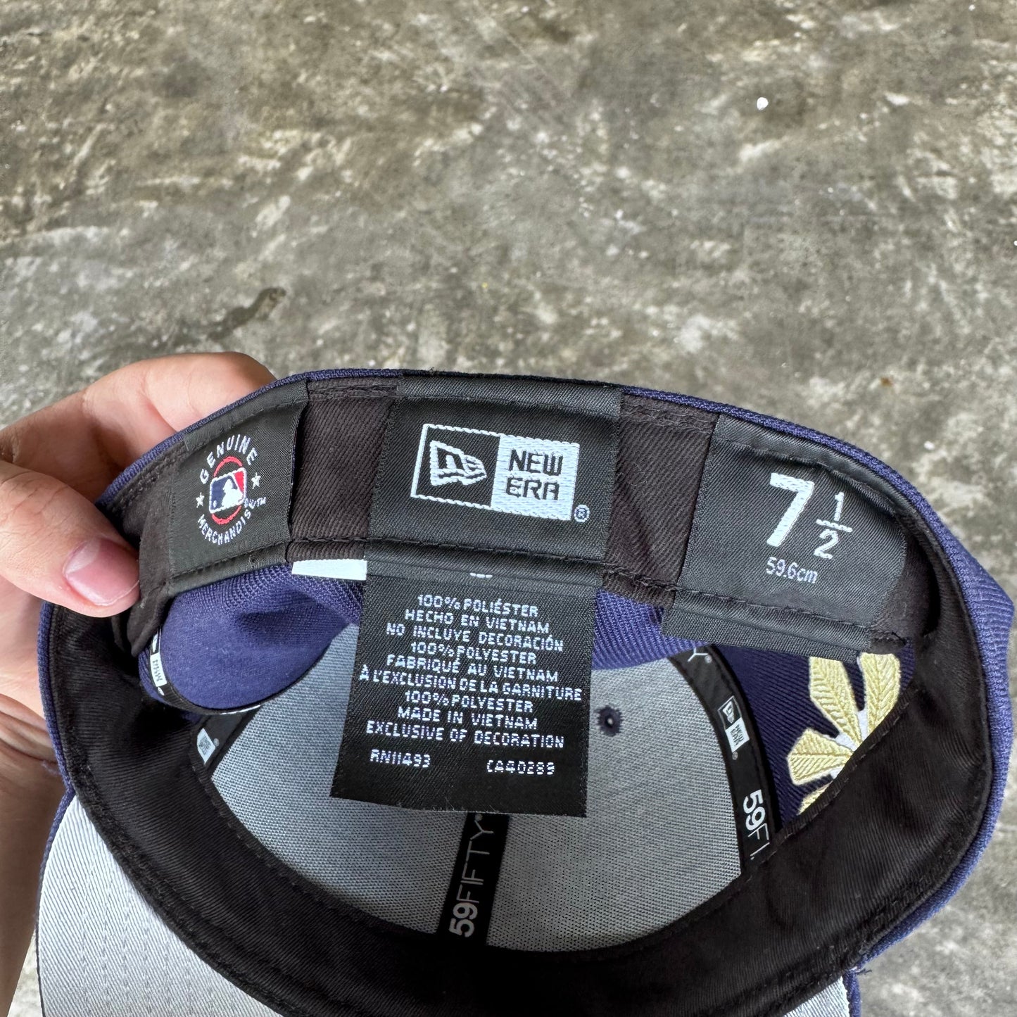 New Era 59FIFTY Cincinnati Reds City Connect Purple Color Pack Fitted Hat Cap