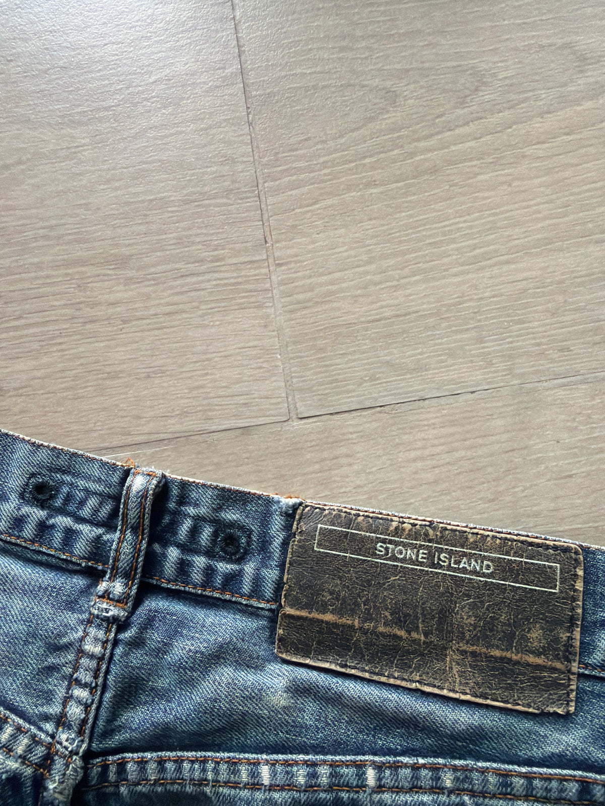 Vintage Stone Island Slim Fit Denim “Vintage Blue” (31w)