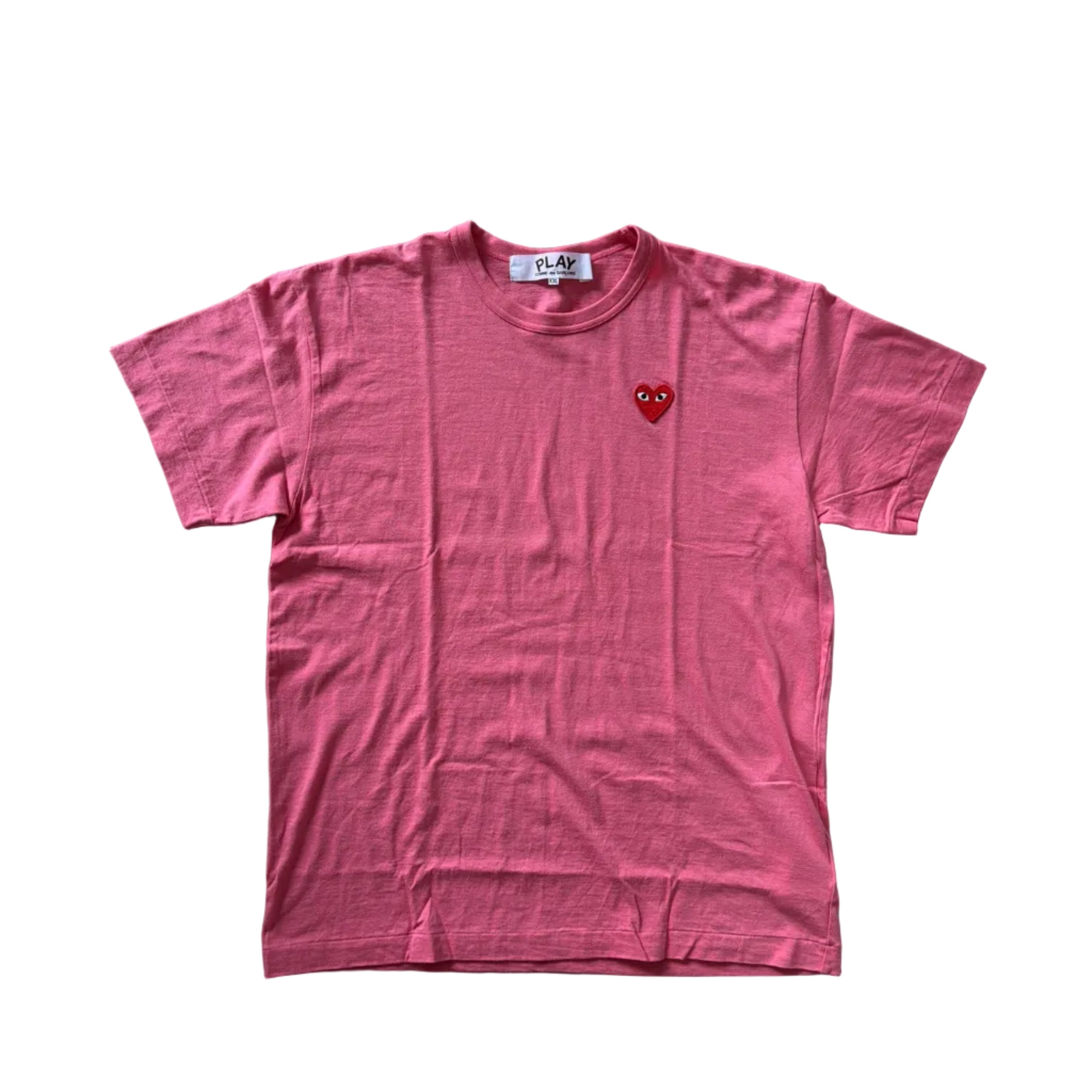 Comme Des Garçons PLAY Mini Heart Tee Pink