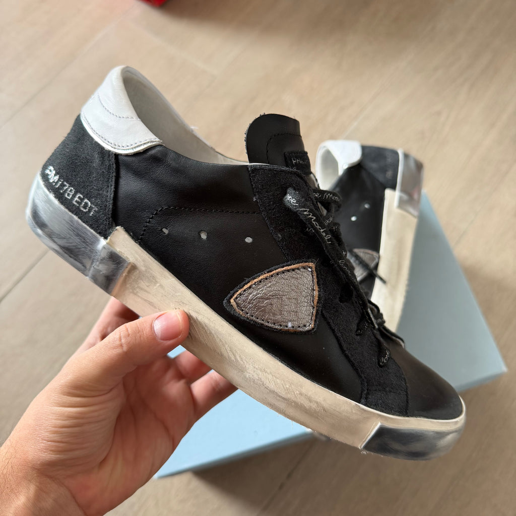 Philippe Model Paris Prsx Sneakers Black/Platinum