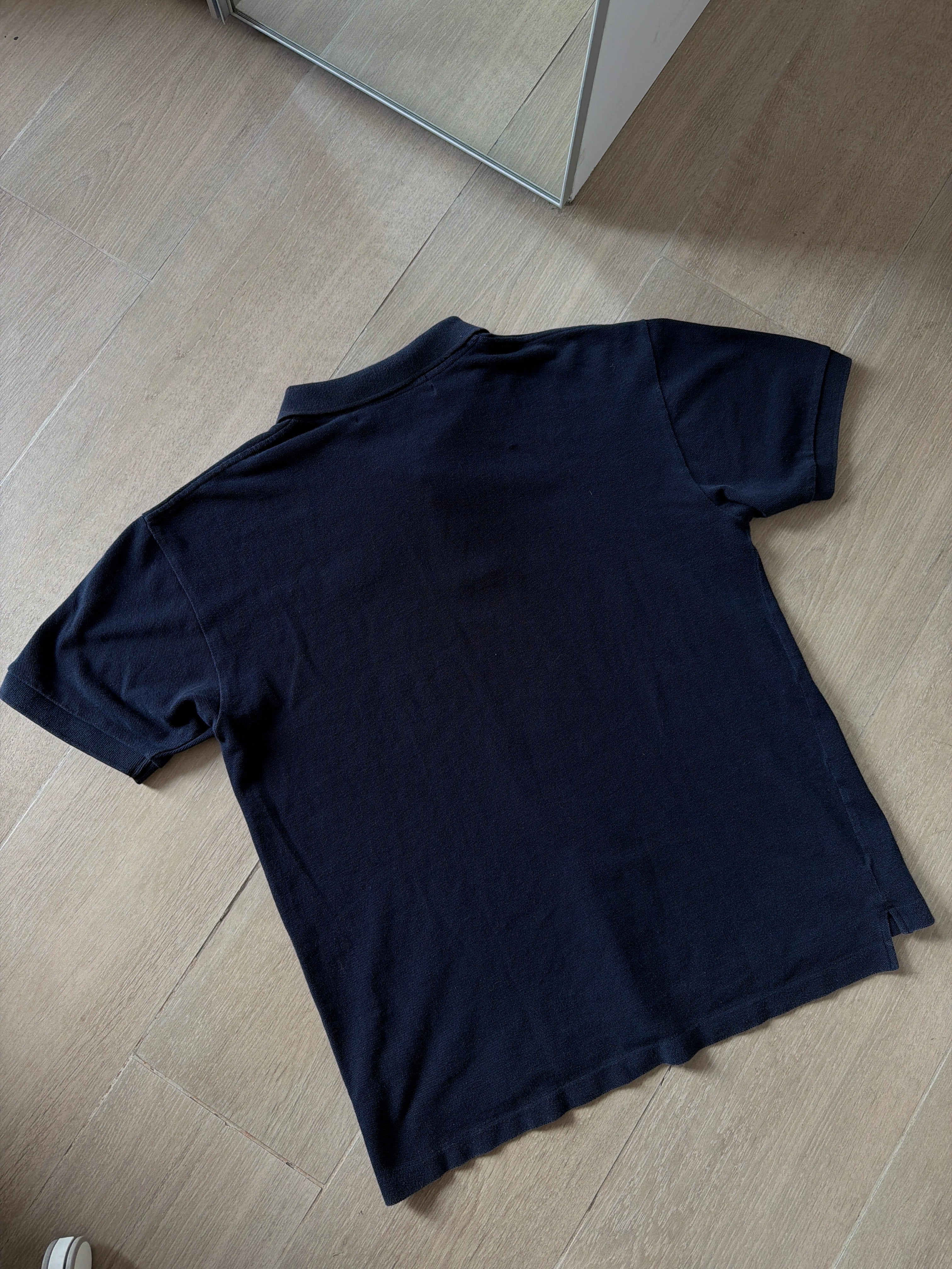 Comme Des Garçons PLAY Mini Heart Polo Shirt Navy