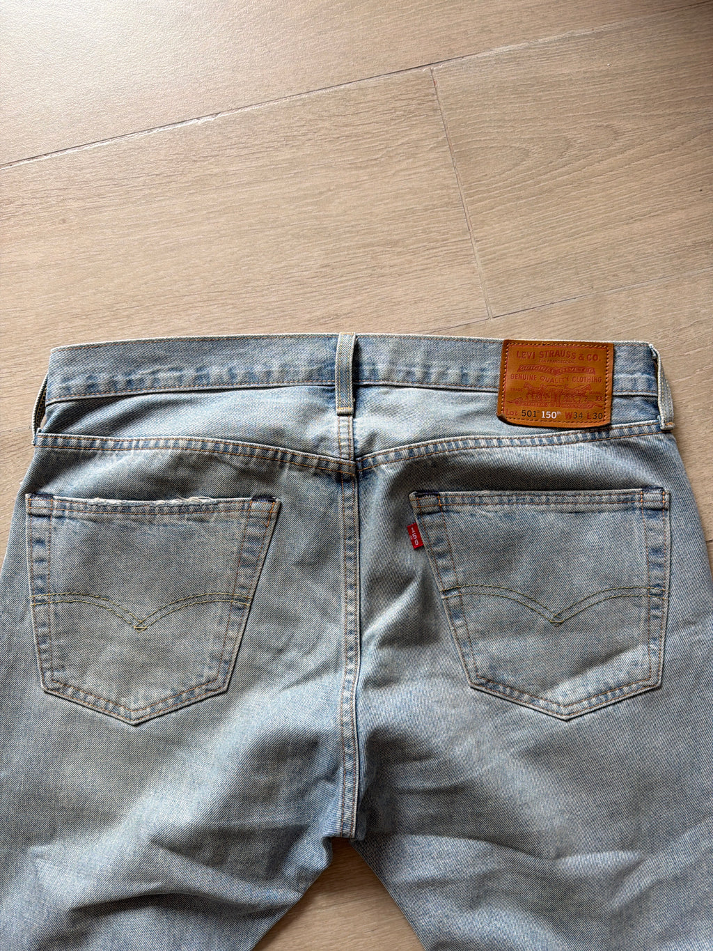 Levis 150th Anniversary Special Edition Selvedge Denim Jeans “Sashiko”
