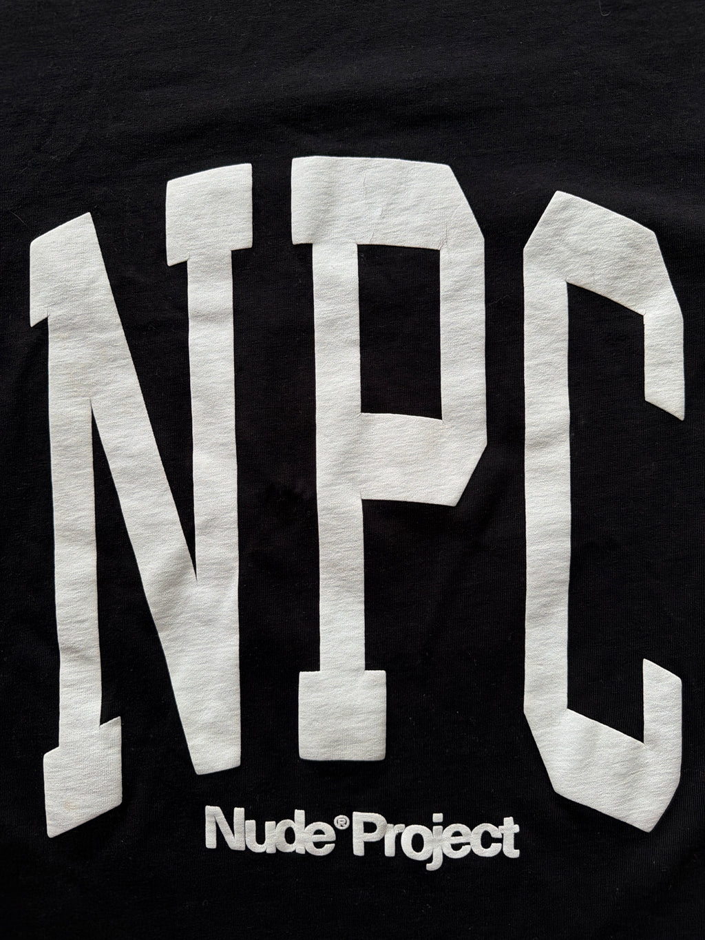 Nude Project Big Logo Tee Black