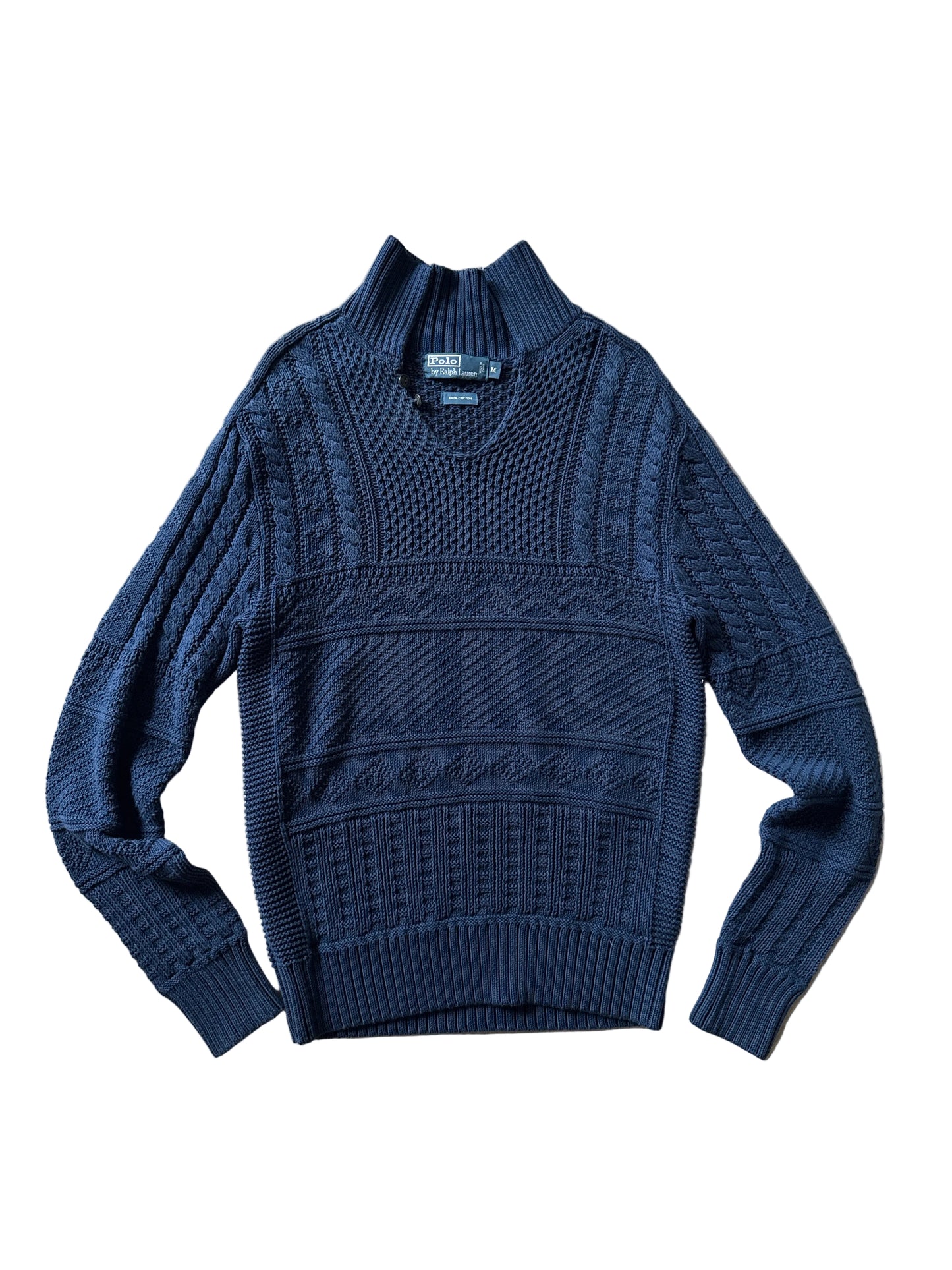 Vintage Polo Ralph Lauren Knit Sweater Navy