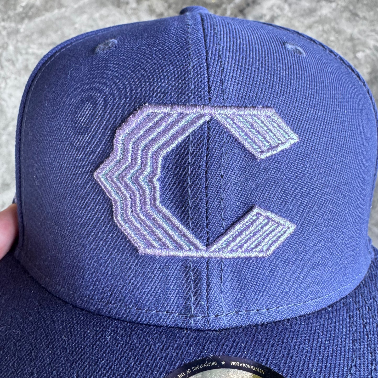 New Era 59FIFTY Cincinnati Reds City Connect Purple Color Pack Fitted Hat Cap