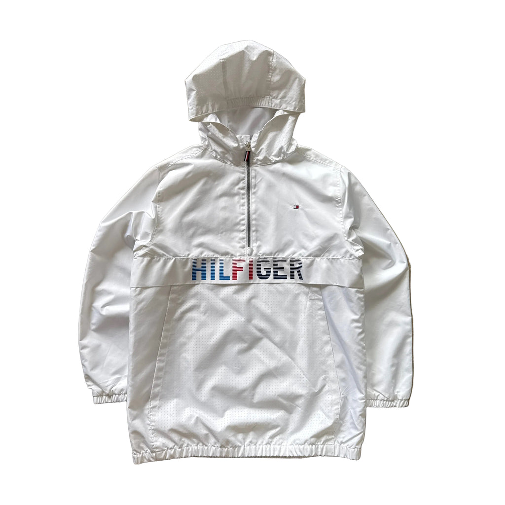Tommy Hilfiger Boys 8-20 Bright White Half Zip Jacket