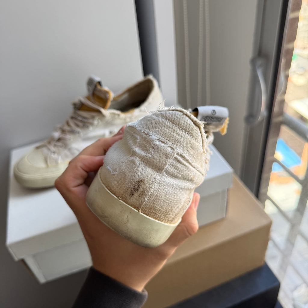 Golden Goose Superstar Cloth Sneakers White
