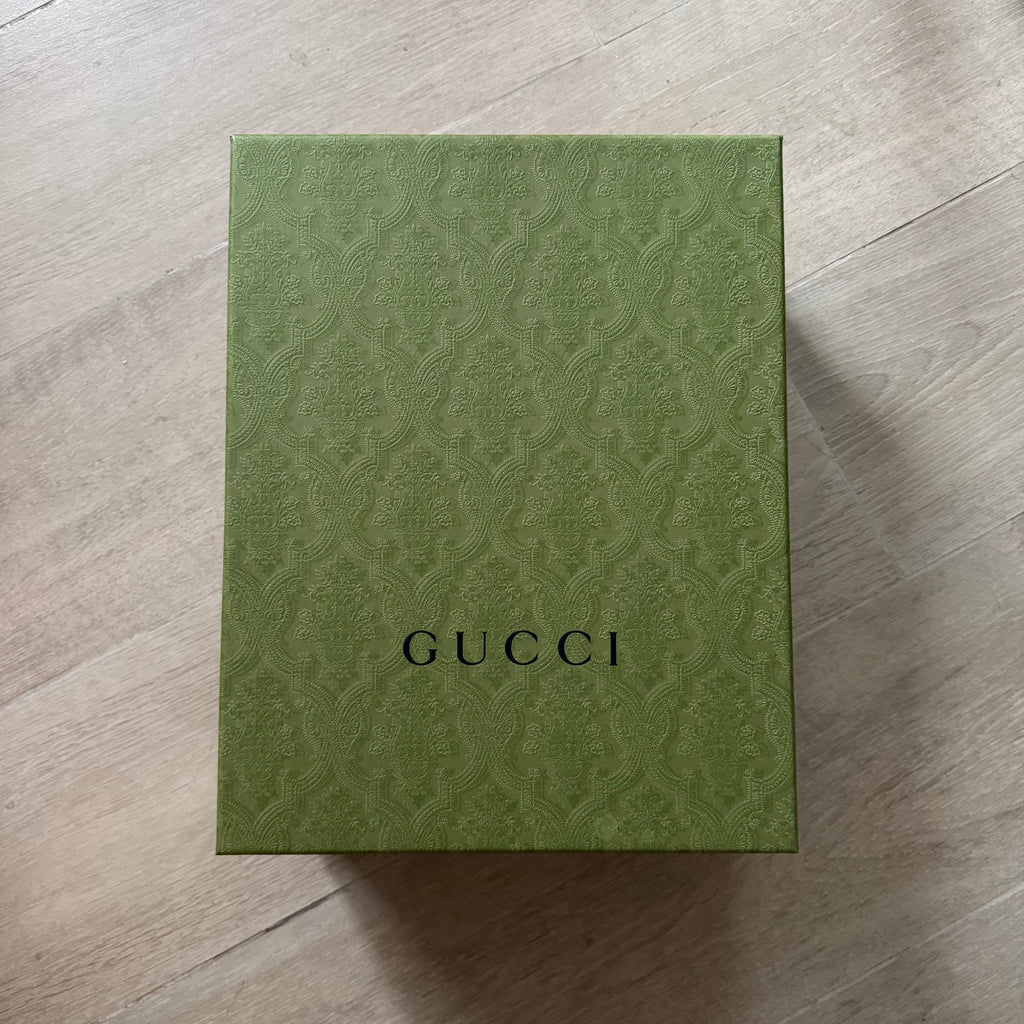Gucci Tennis 1977 Shearling Lined Webbing-Trimmed Monogrammed Suede Sneakers