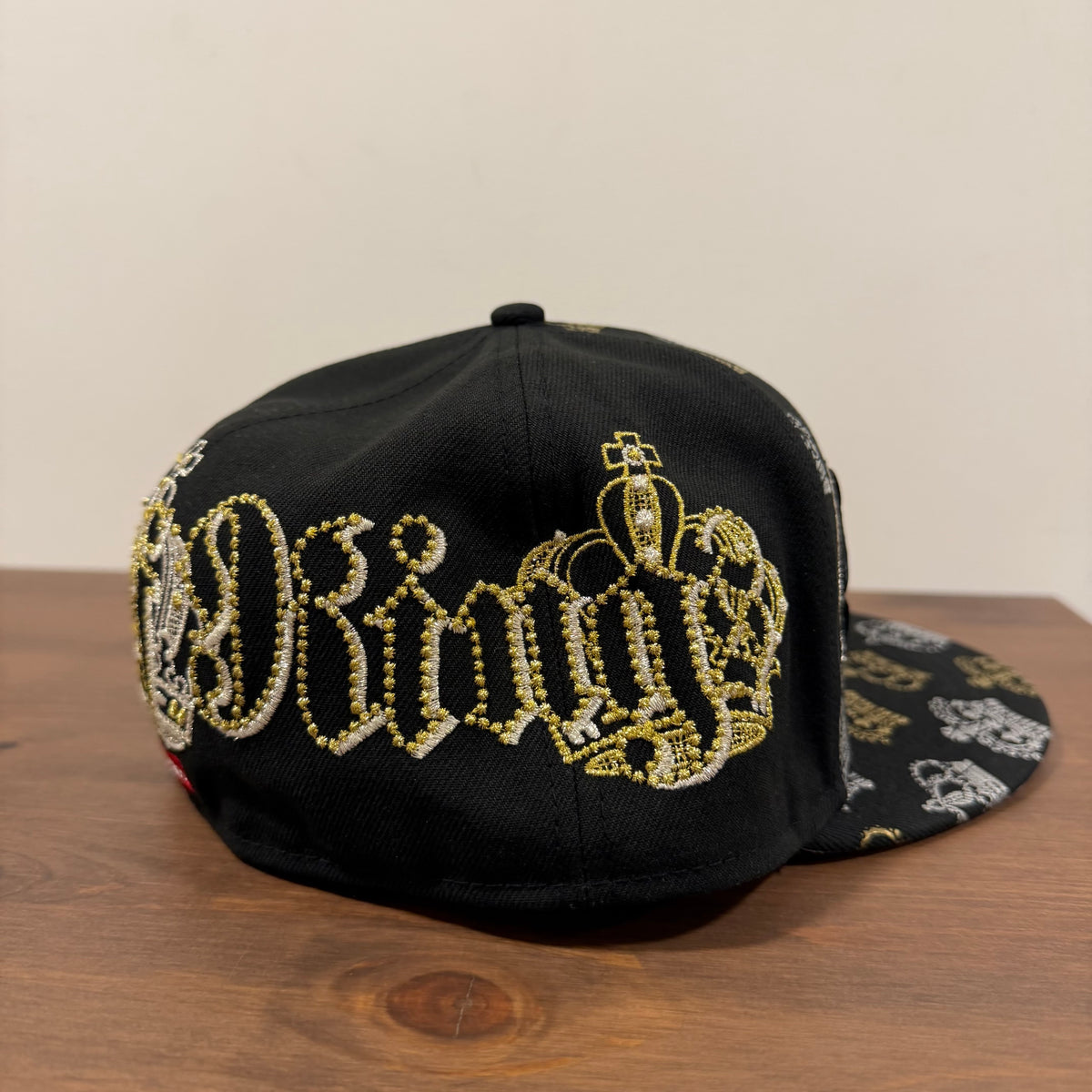 Supreme New Era Crown 59Fifty Fitted Hat Black (7 1/4)