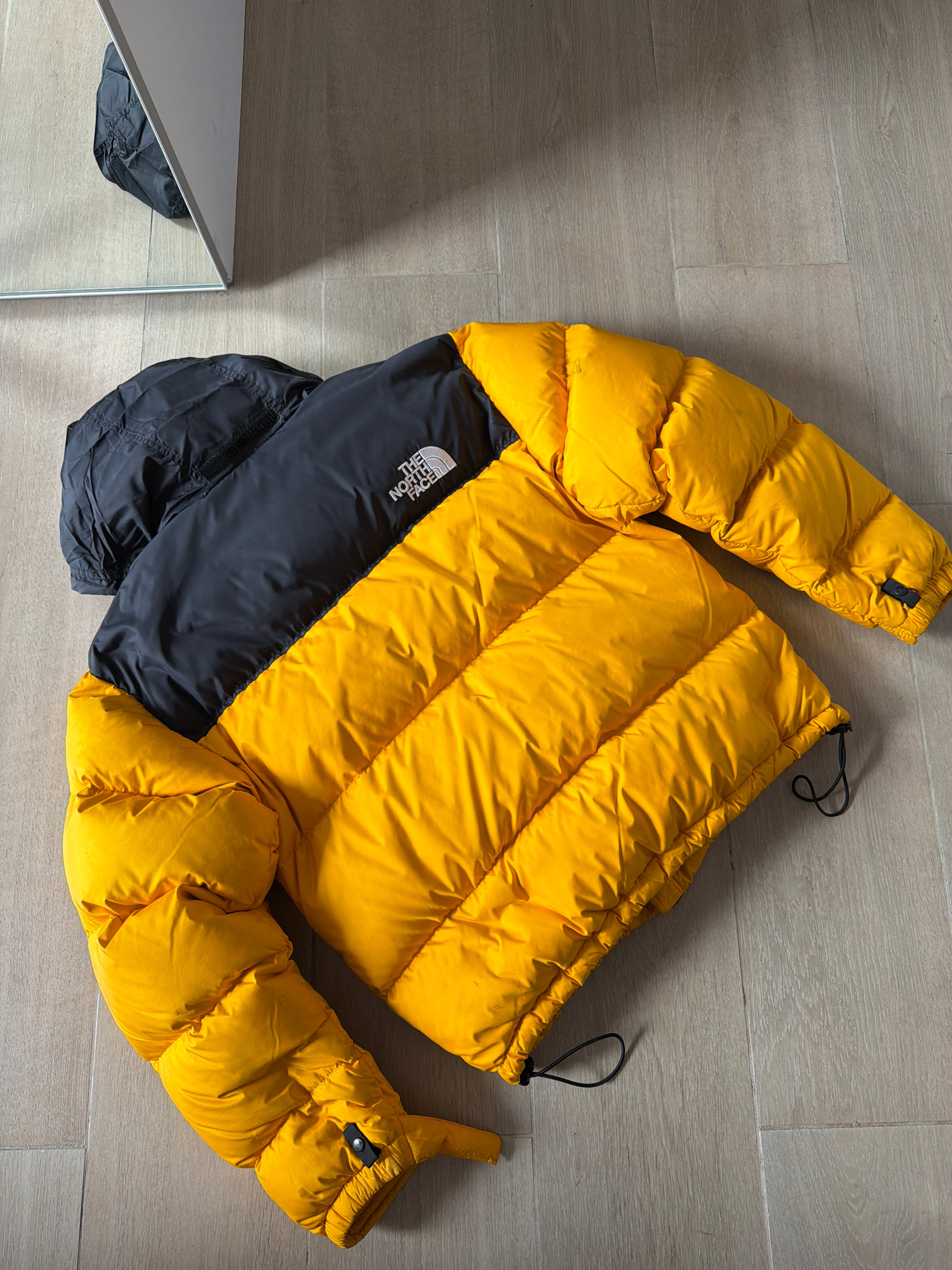 The North Face Nuptse 700 Yellow/Black