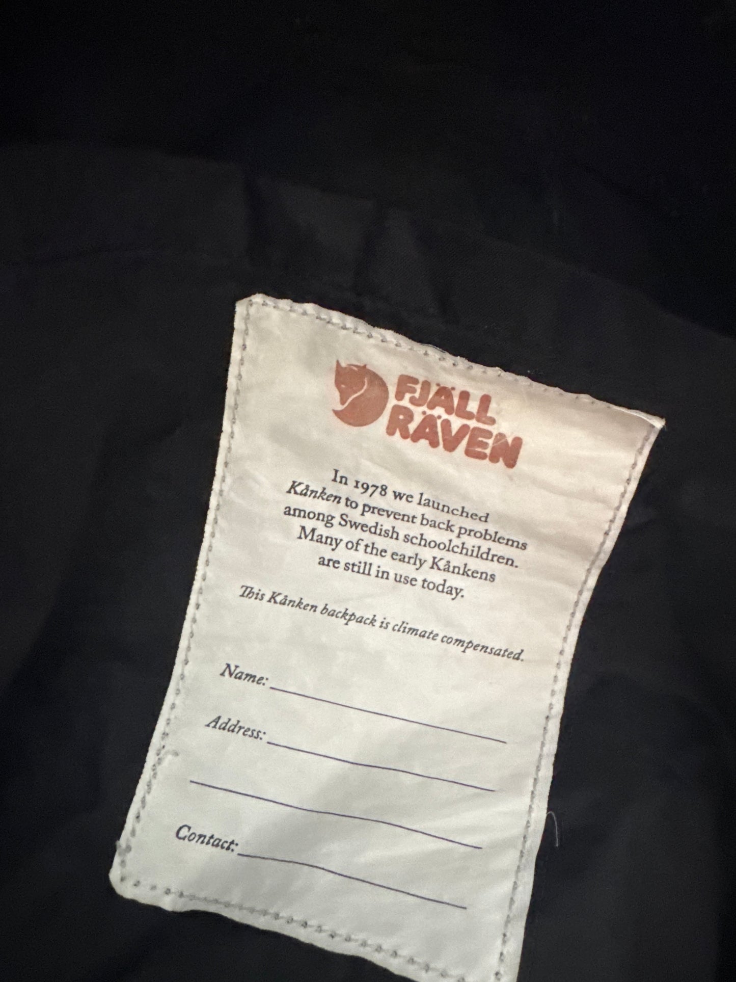 Fjallraven Kanken Classic Backpack