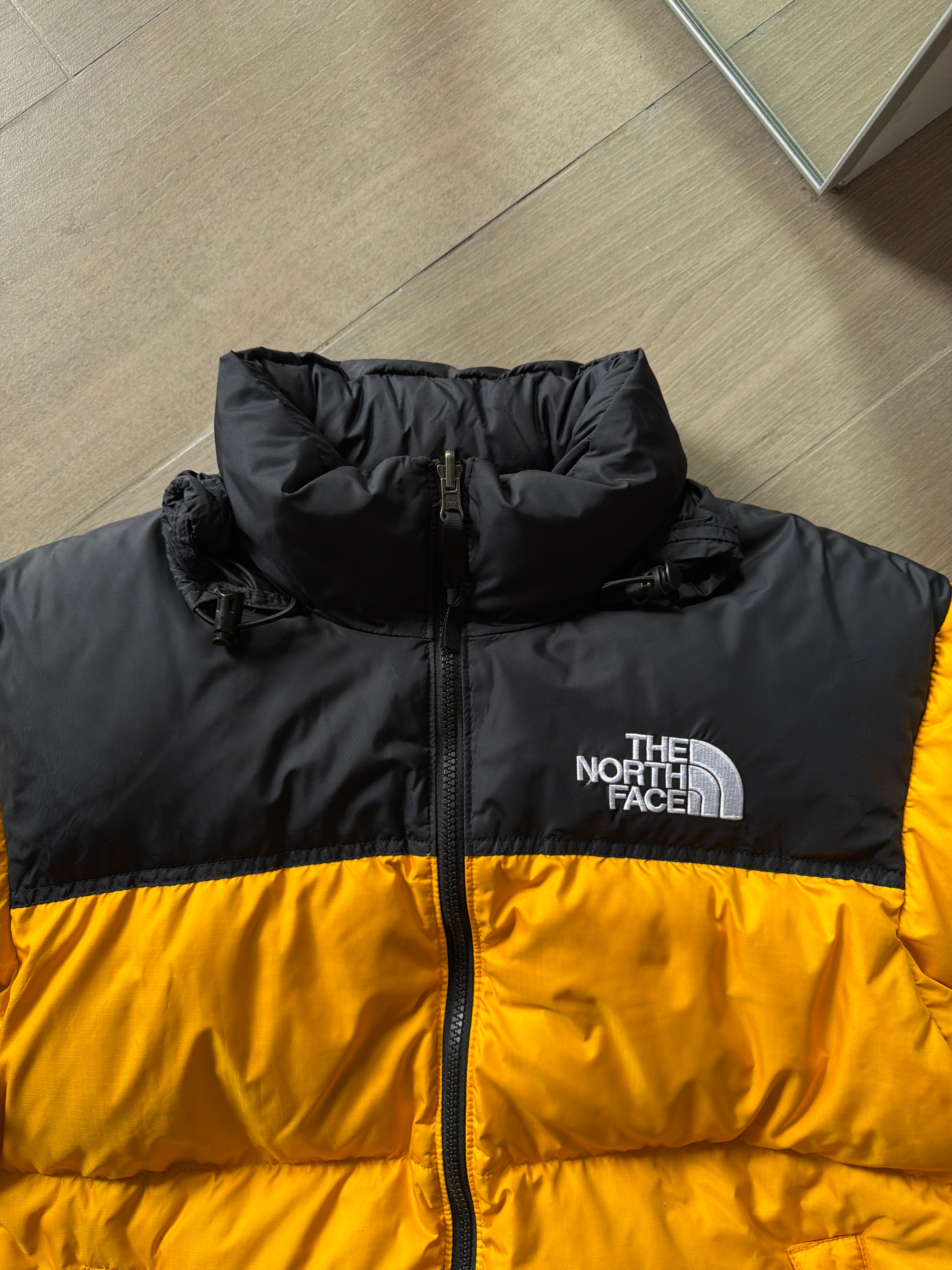 The North Face Nuptse 700 Yellow/Black