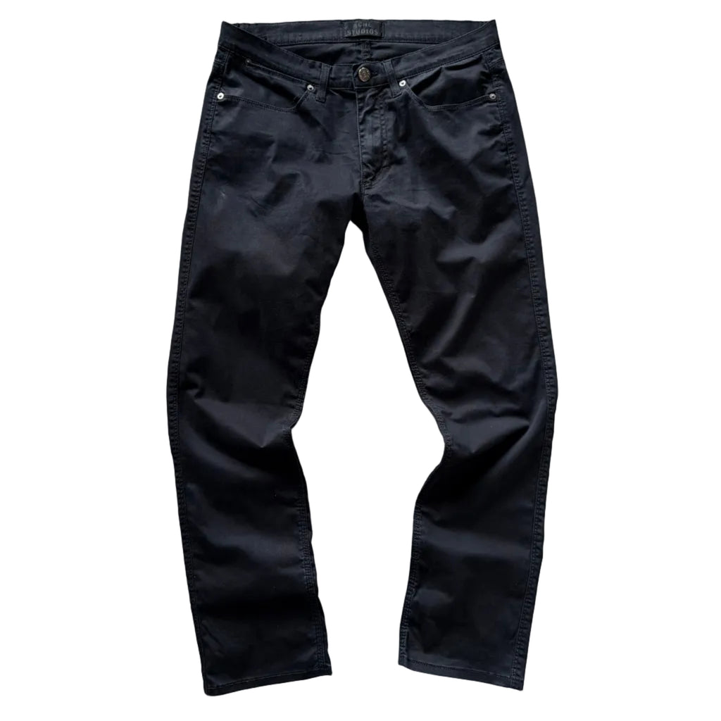 Acne Studios Max Satin Black Pants