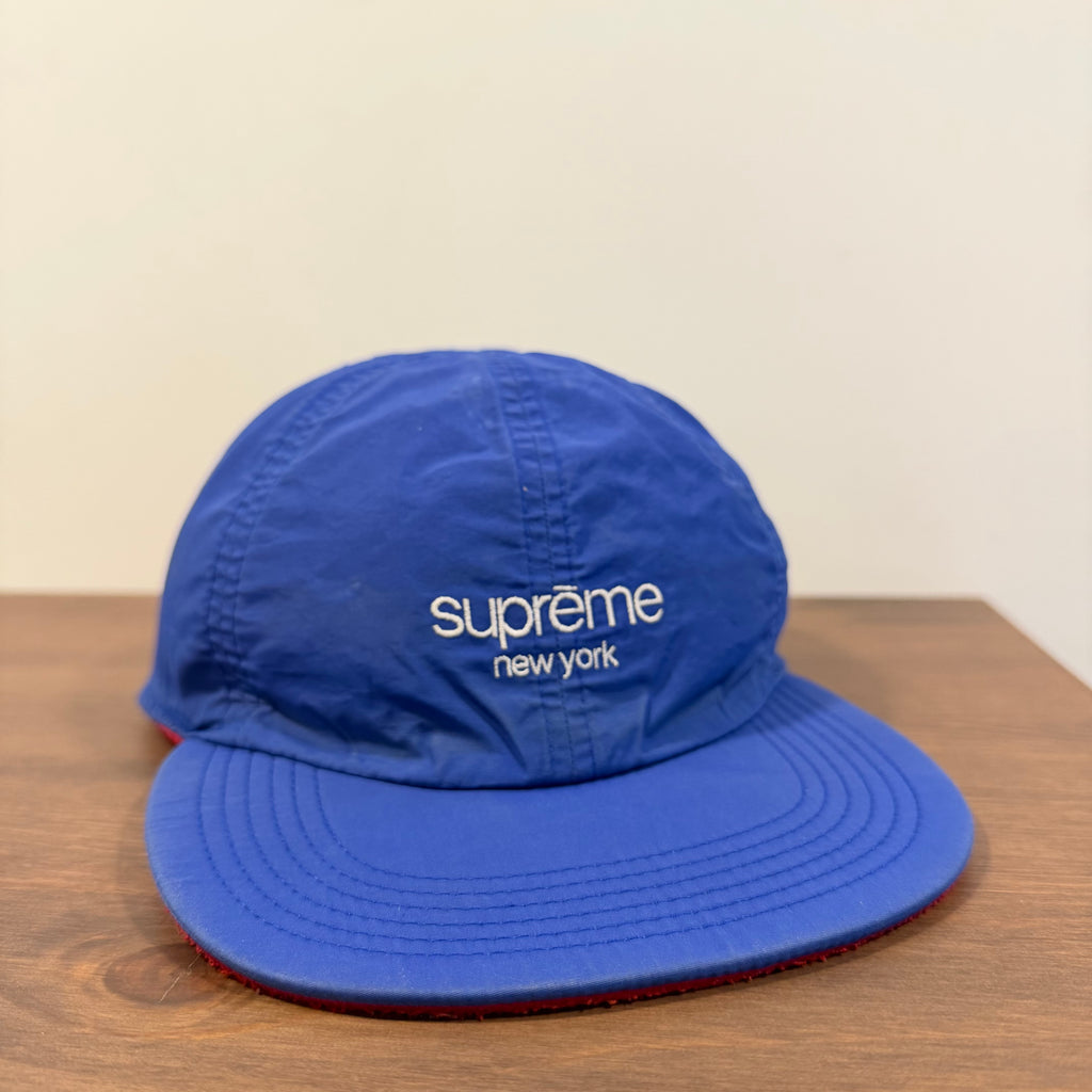 Supreme Reversible 6-Panel Classic Logo Cap Red/Blue
