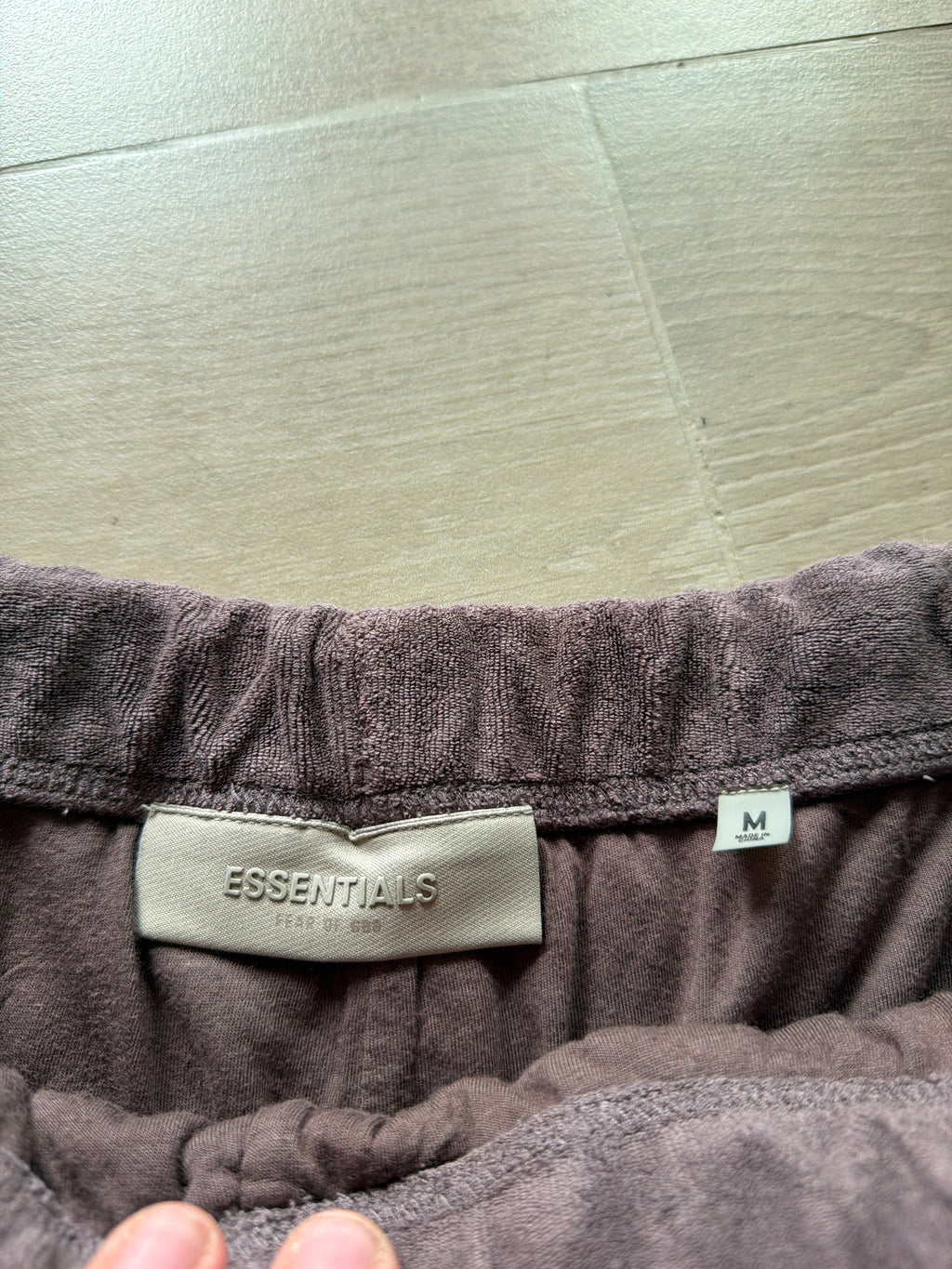 Essentials Fear Of God Heavyweight Suede Shorts