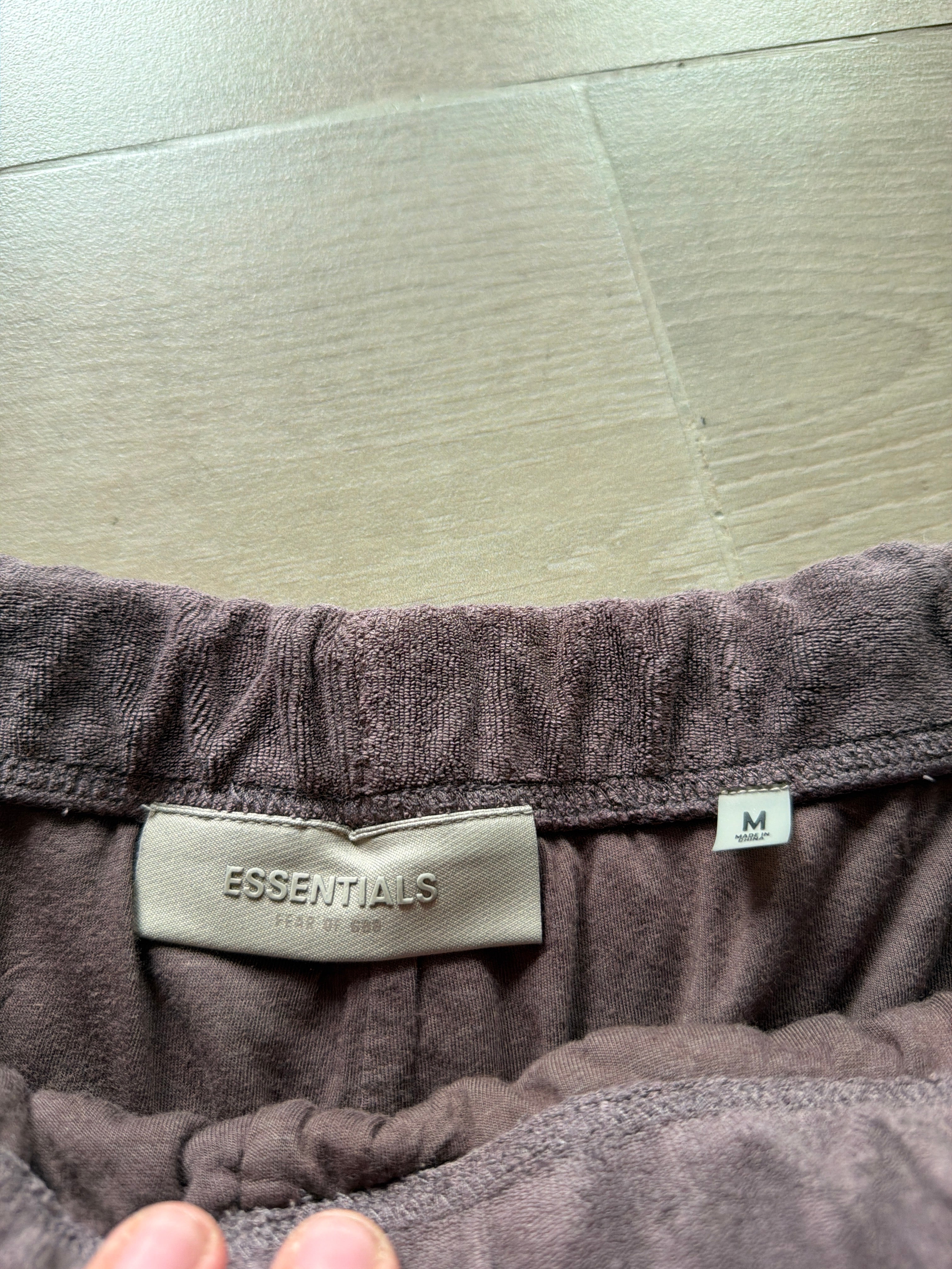 Essentials Fear Of God Heavyweight Suede Shorts