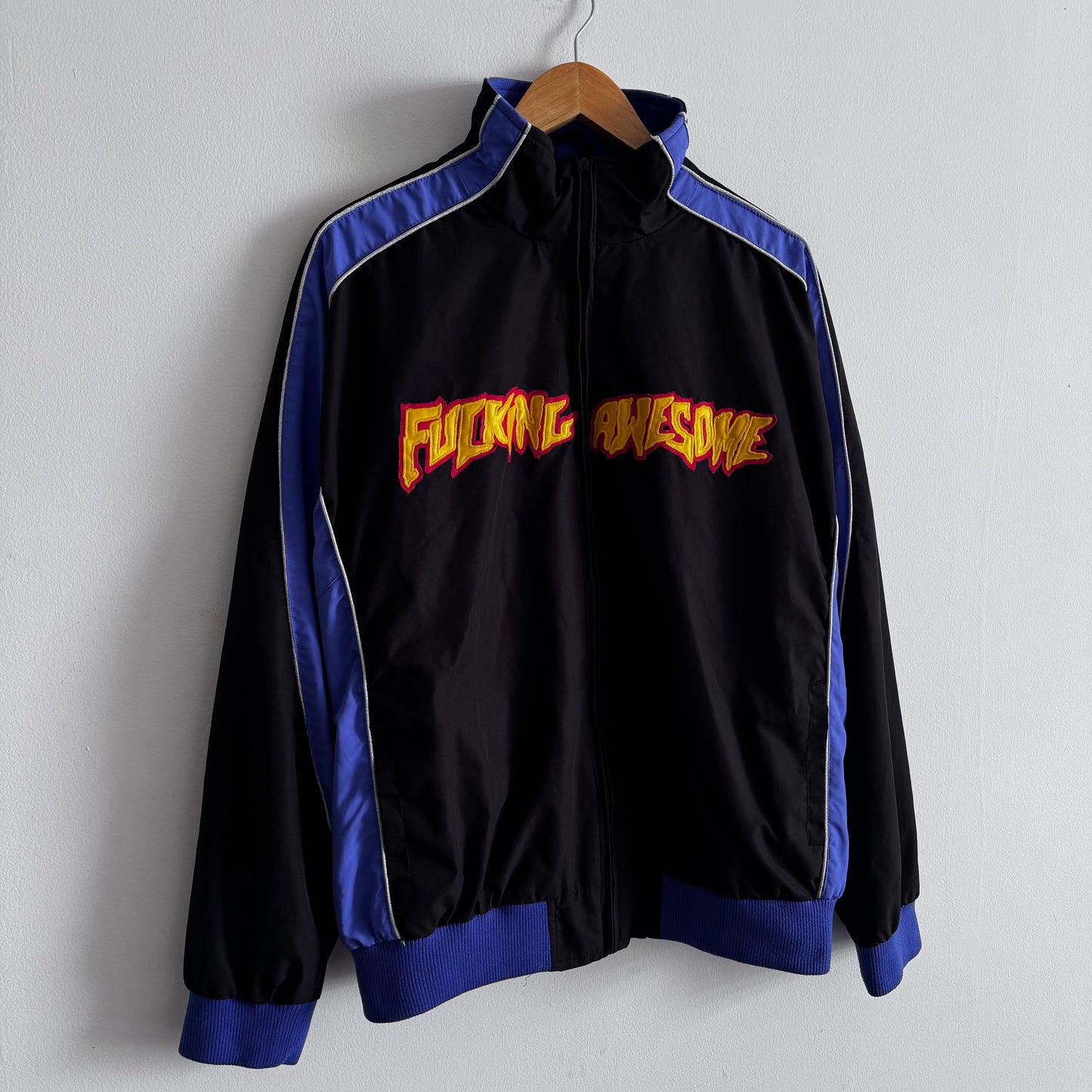 Fucking Awesome Track Jacket Blueish/Black