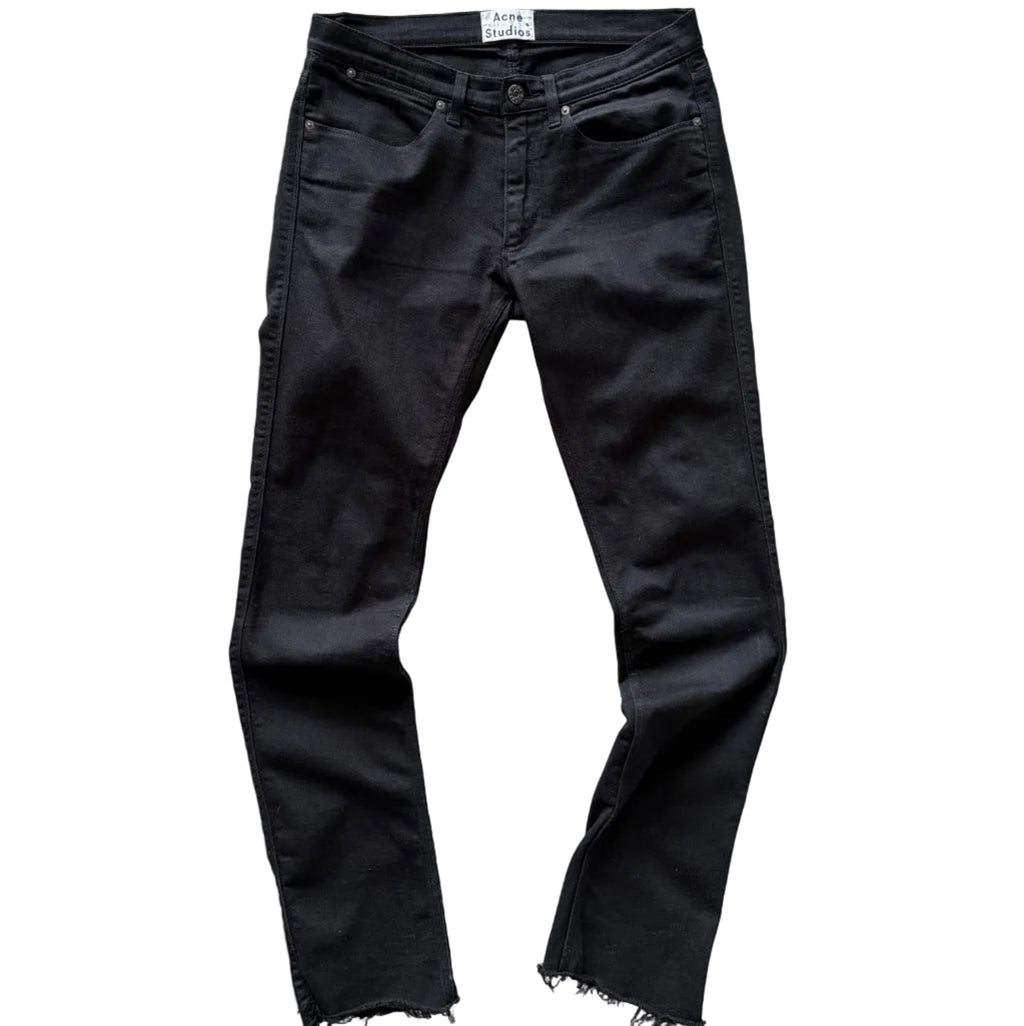 Acne Studios Max Stray Cash Jeans Black
