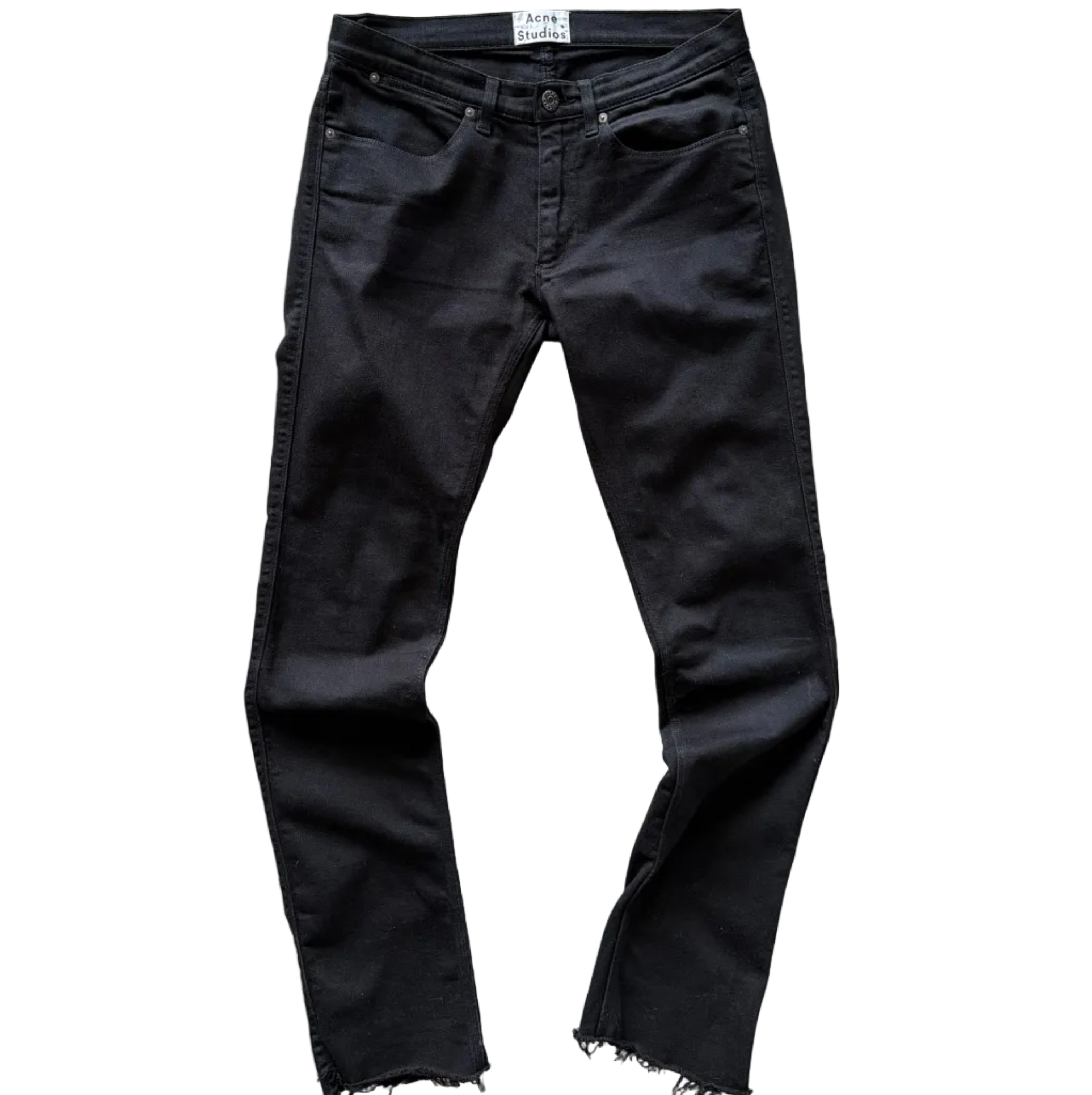 Acne Studios Max Stray Cash Jeans Black