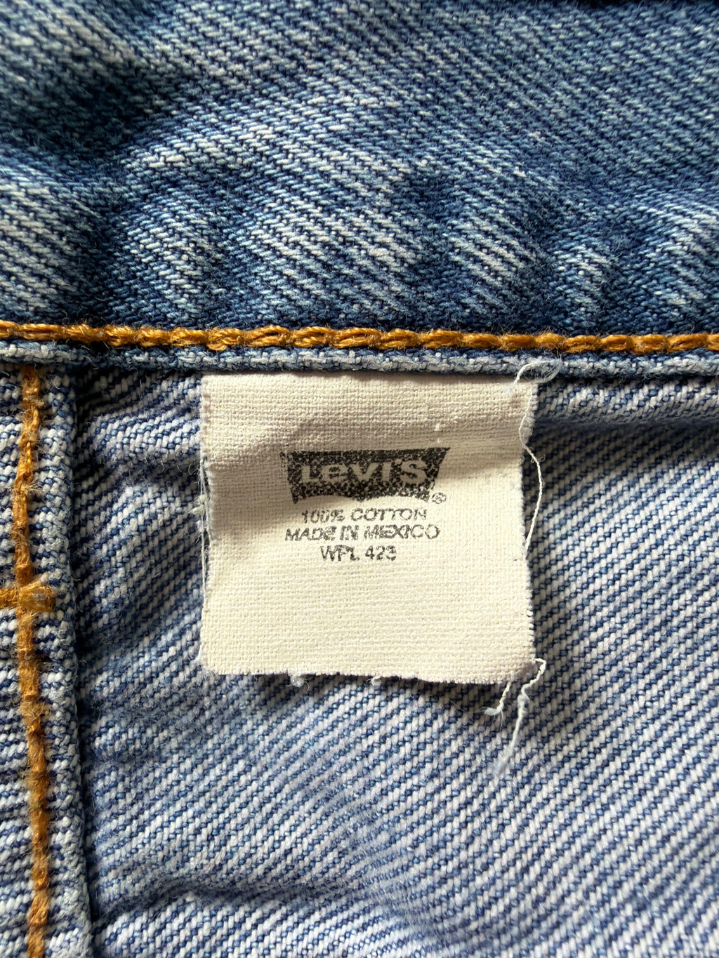 1990s Levi 501 “Distressed” Denim Jeans (37w)