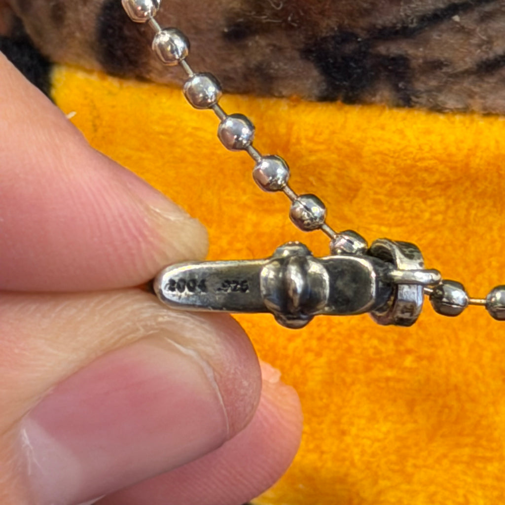 Chrome Hearts Baby Fat Necklace “Silver”