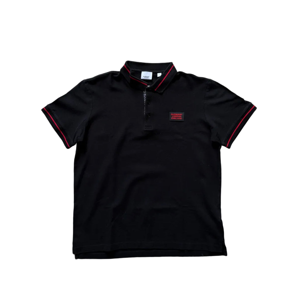 Burberry Grenford Polo Shirt Black (M)
