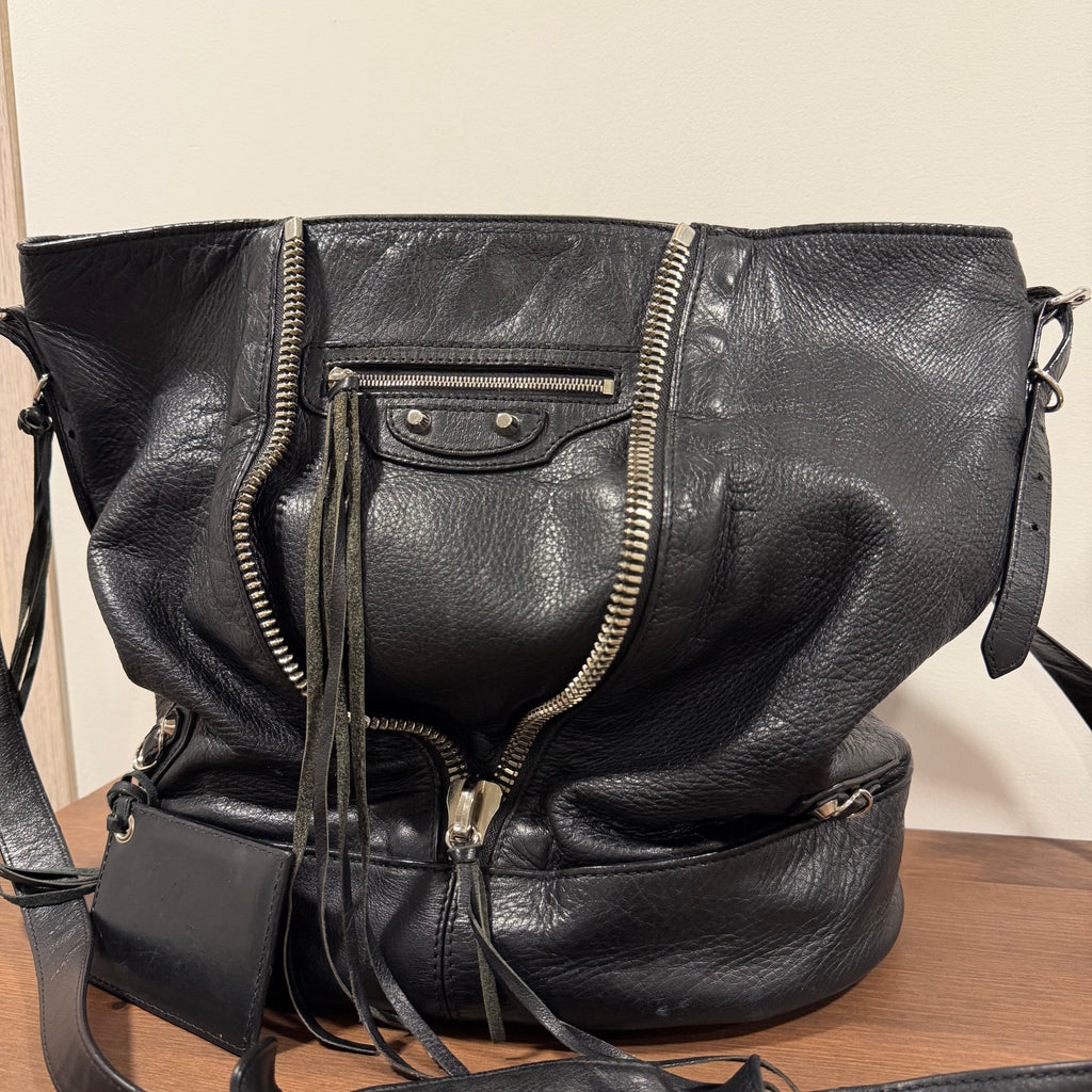 Balenciaga “Papier” Drop Leather Bag