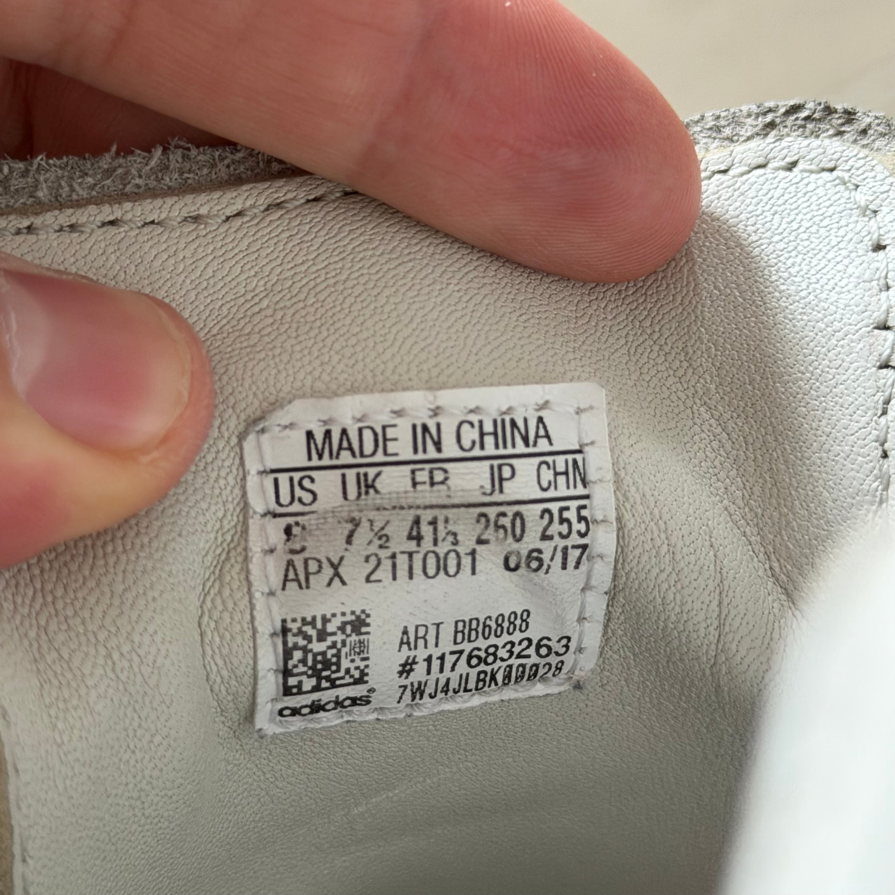 adidas x Raf Simons Stan Smith Comfort Badge Cream/White