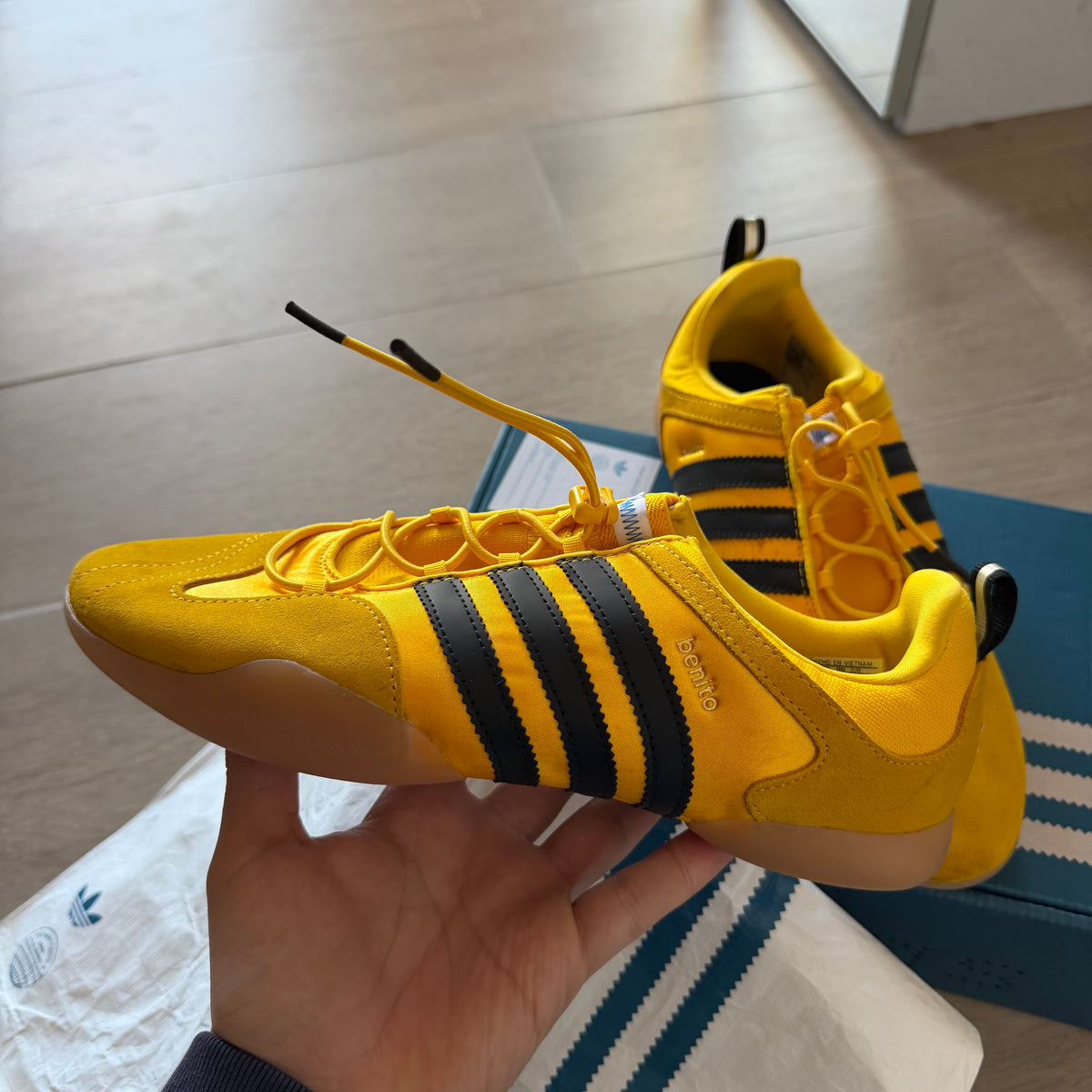 adidas x Bad Bunny Bold Gold (8US)
