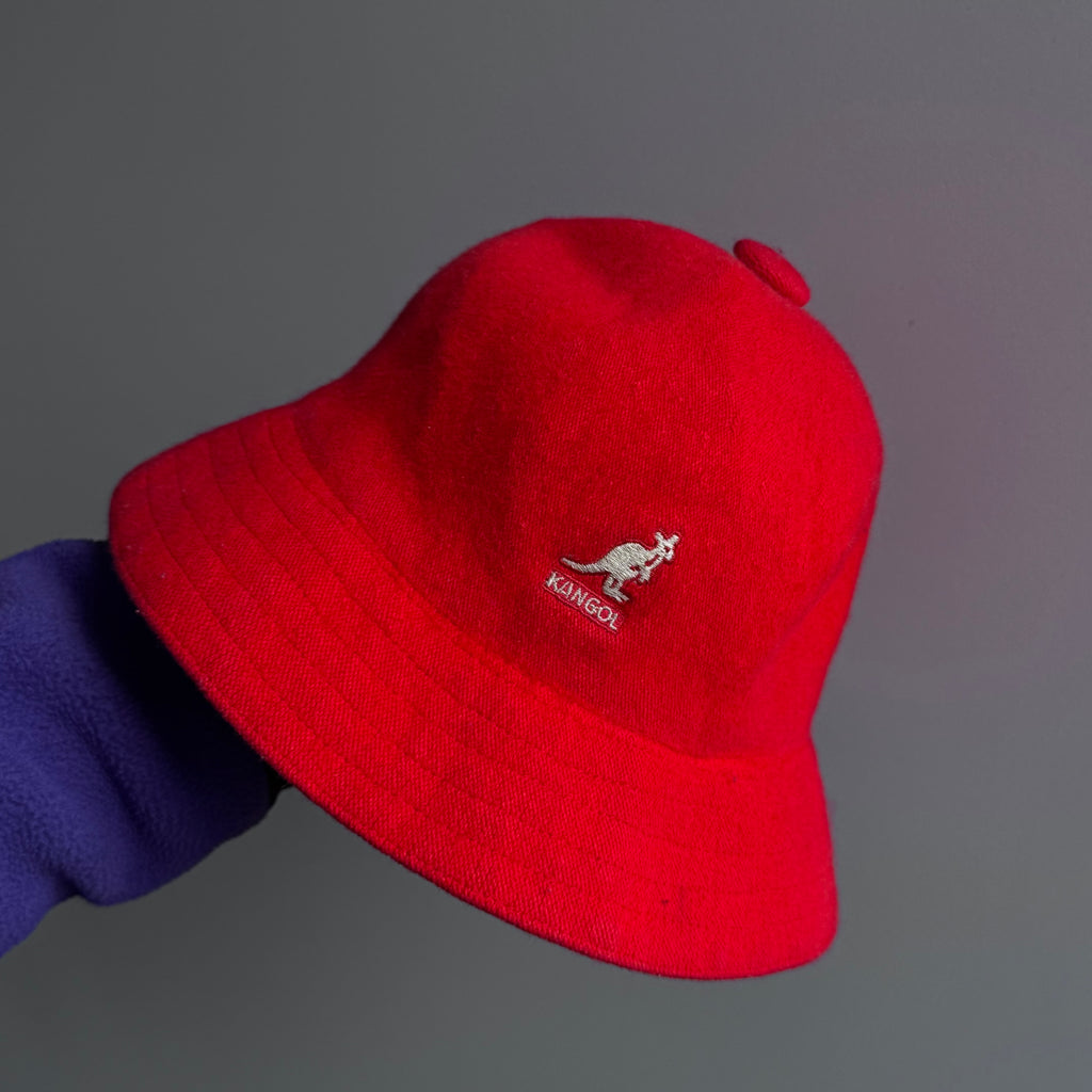 00s Kangol Bucket Hat Red
