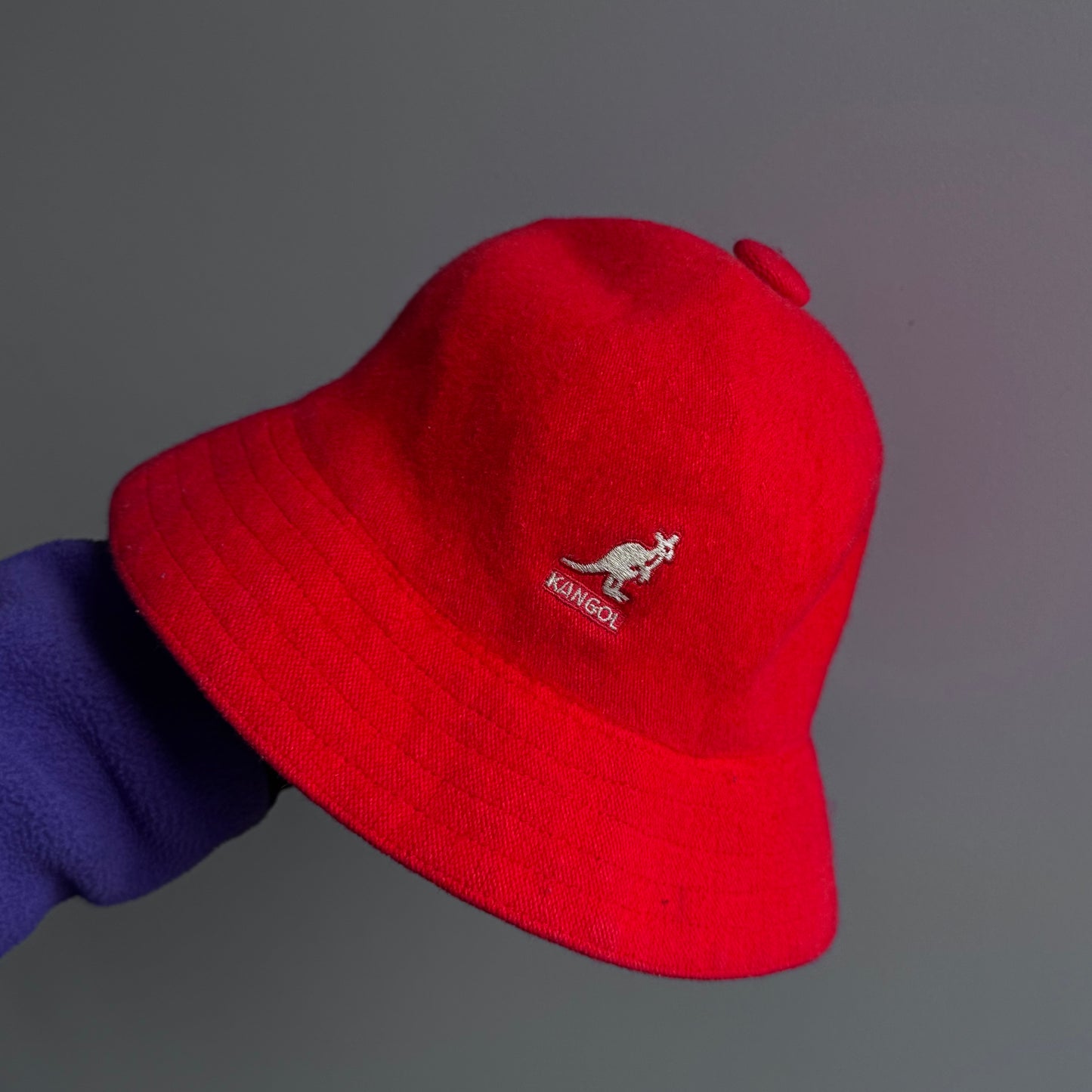 00s Kangol Bucket Hat Red