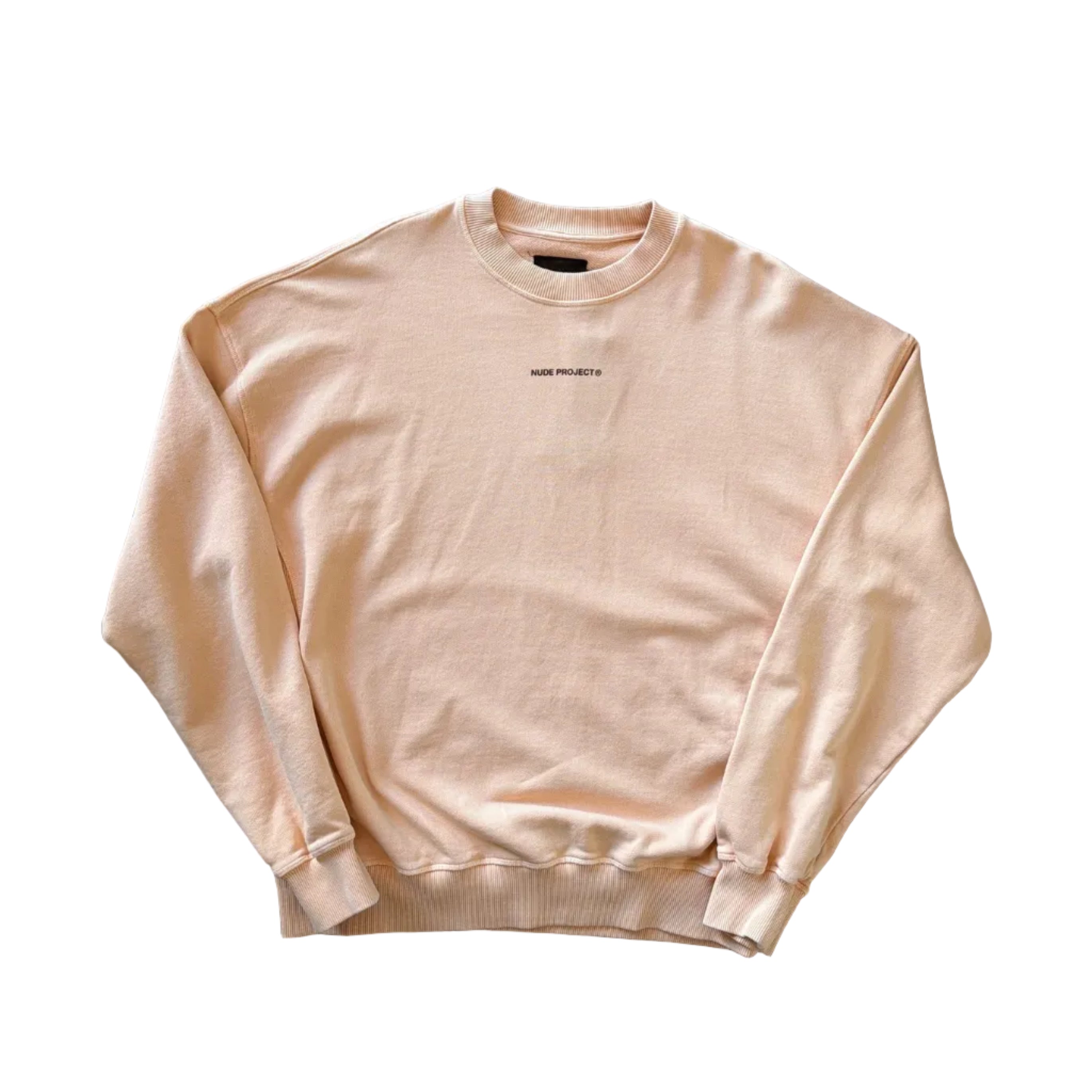 Nude Project “By Artist, For Artist” Crewneck Salmon
