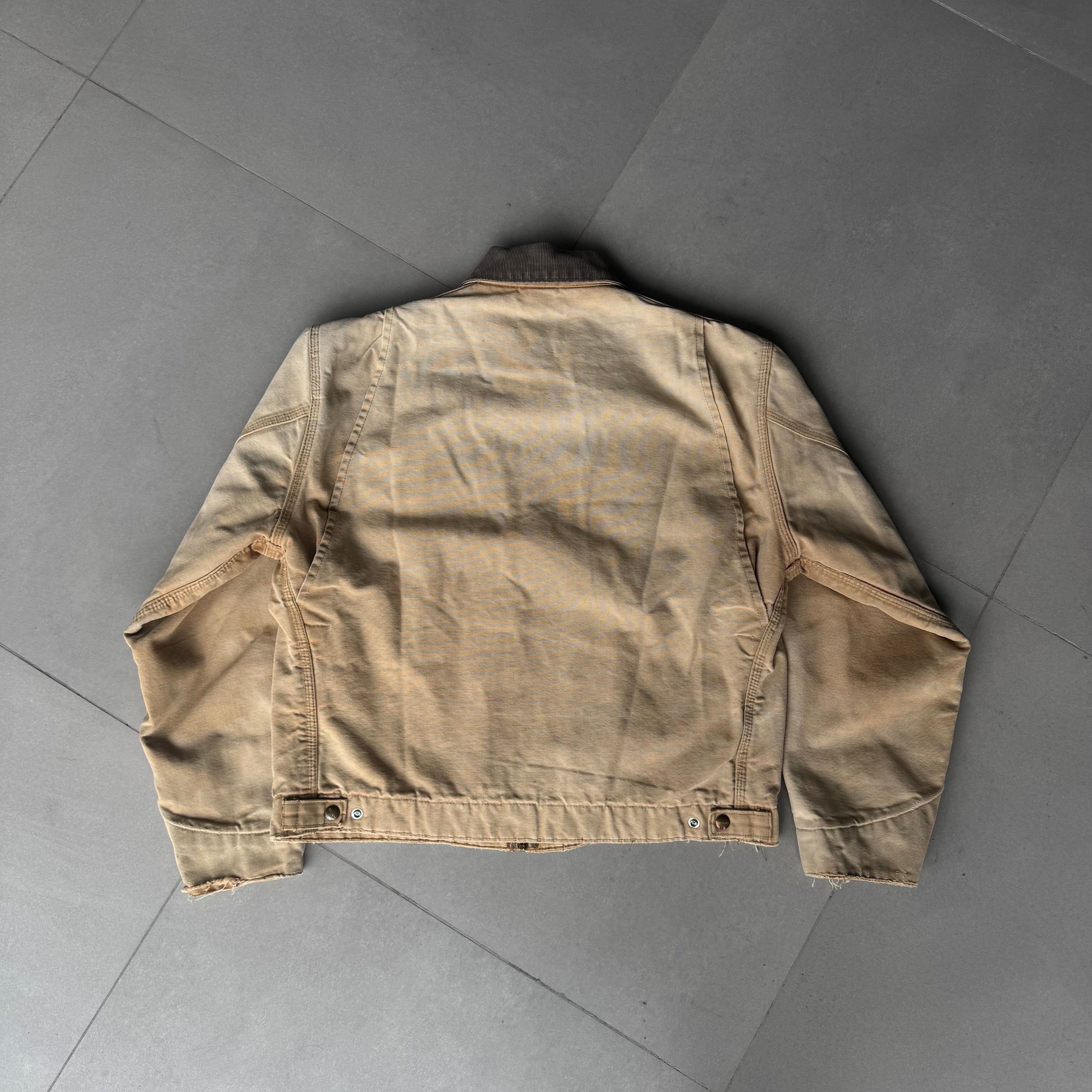 1980s Vintage Carhartt Detroit Jacket “Tan Fade”