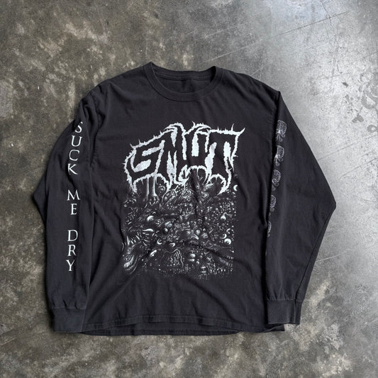 2000s Smut “Slop” Black Longsleeve
