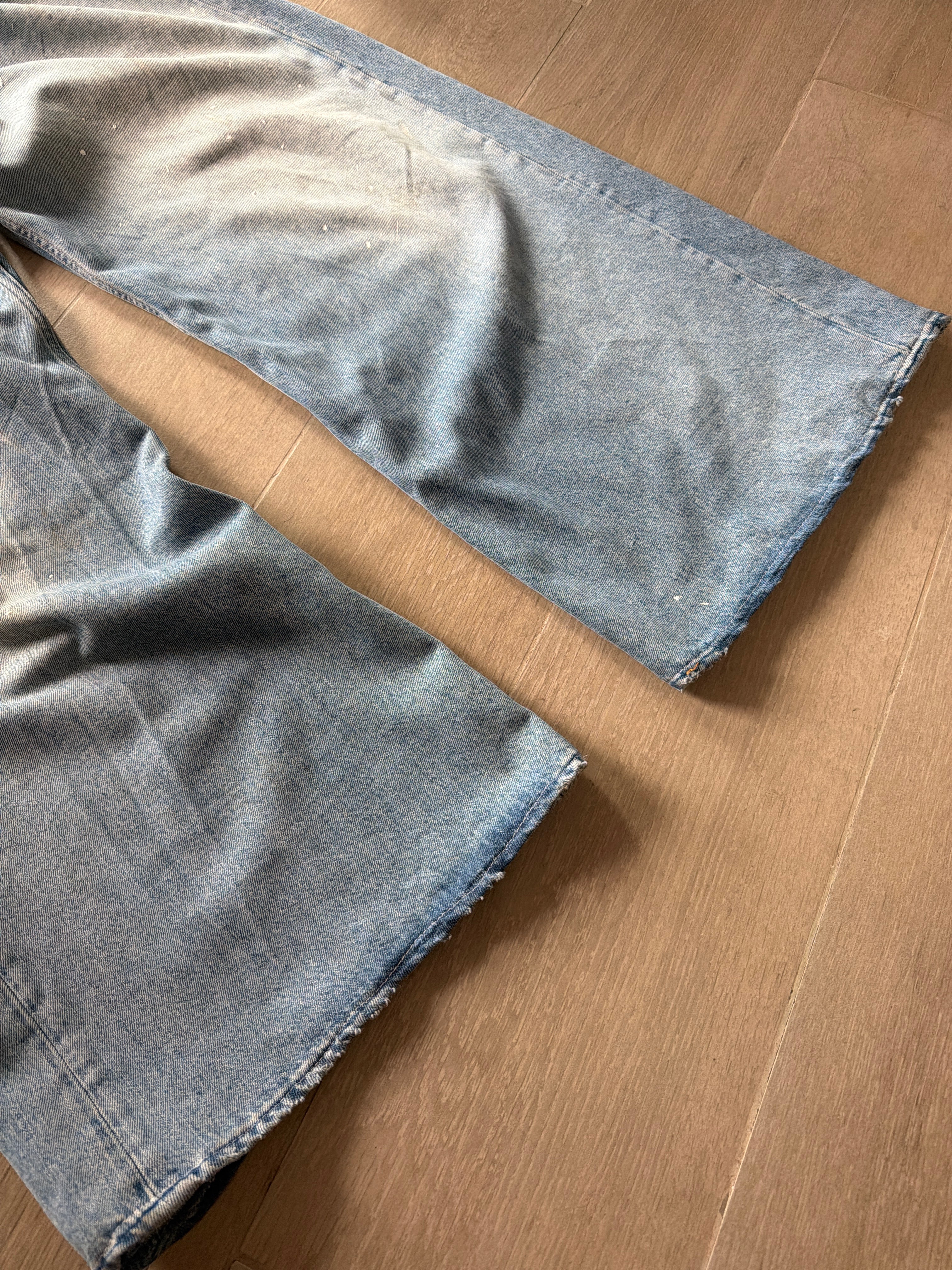 Acne Studios Wide Leg Painter Jeans “Blue”
