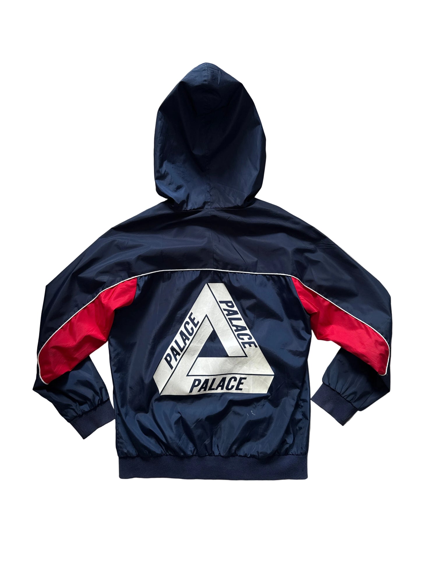 SS2017 Palace 2 Tone Hood Jacket Navy/Red