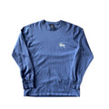 Stüssy Basic Logo Longsleeve Blue