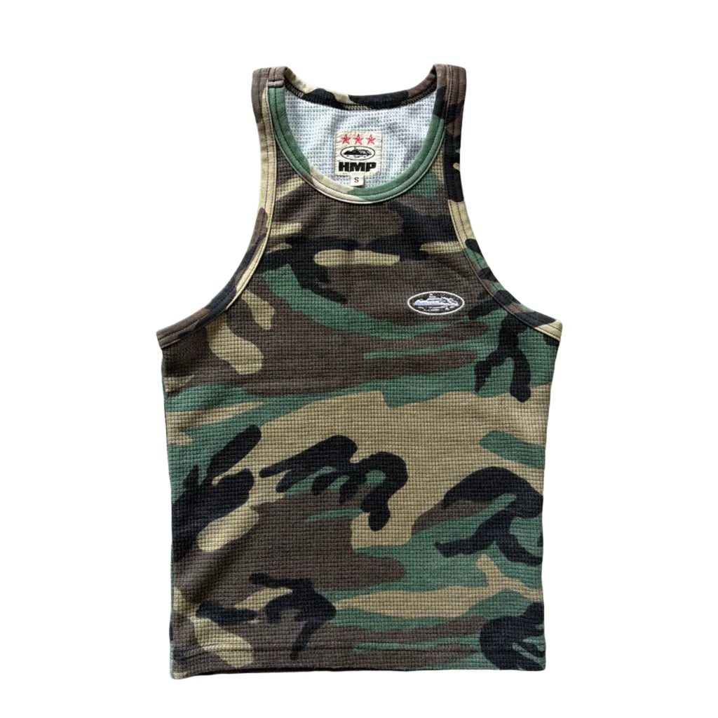 Corteiz Women’s Classic Tank Top Woodland Camo (S Mujer)