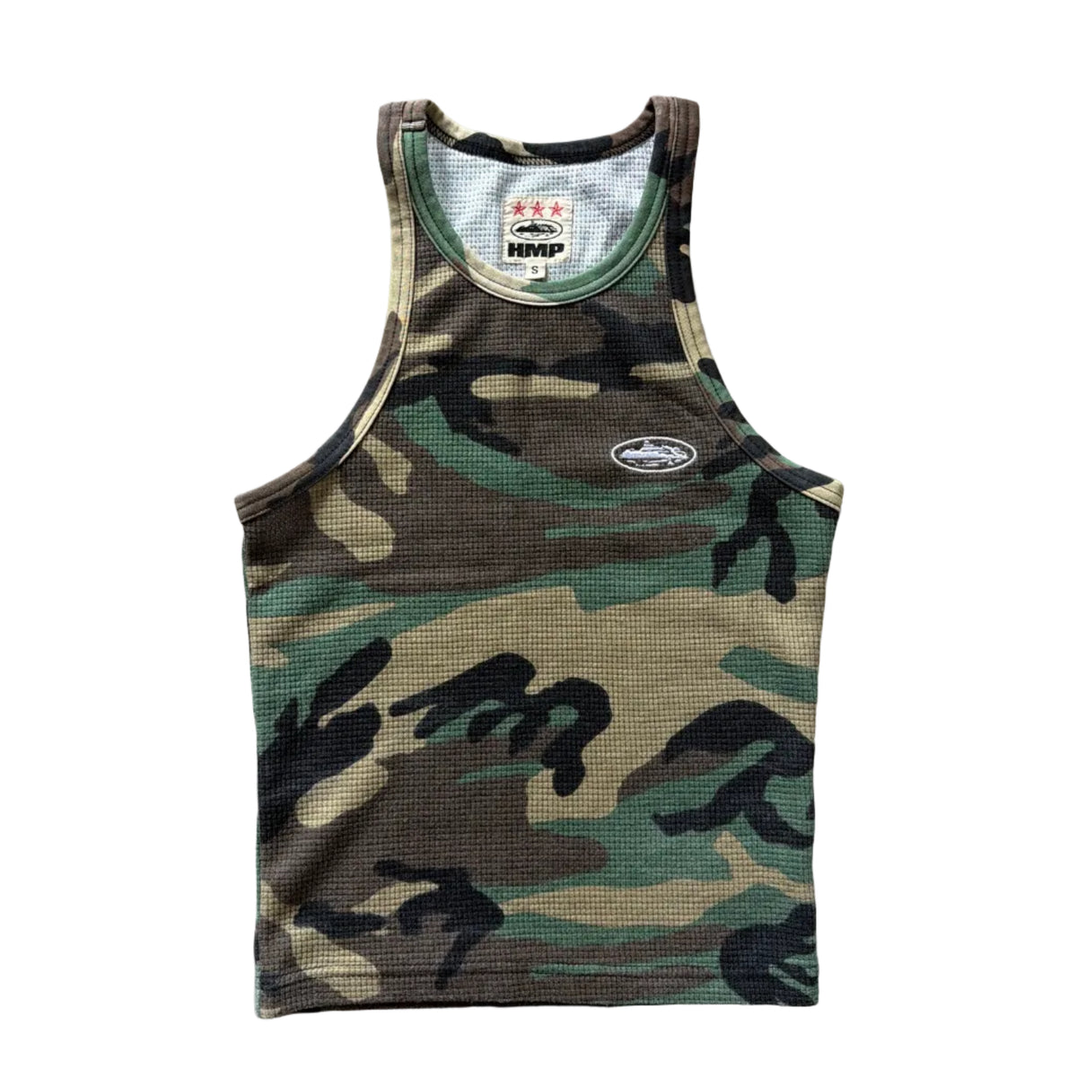 Corteiz Women’s Classic Tank Top Woodland Camo (S Mujer)