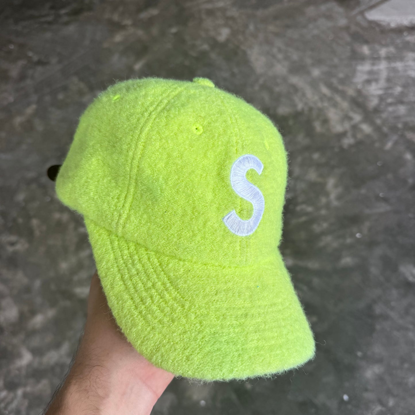Supreme Boiled Wool S Logo 6-Panel