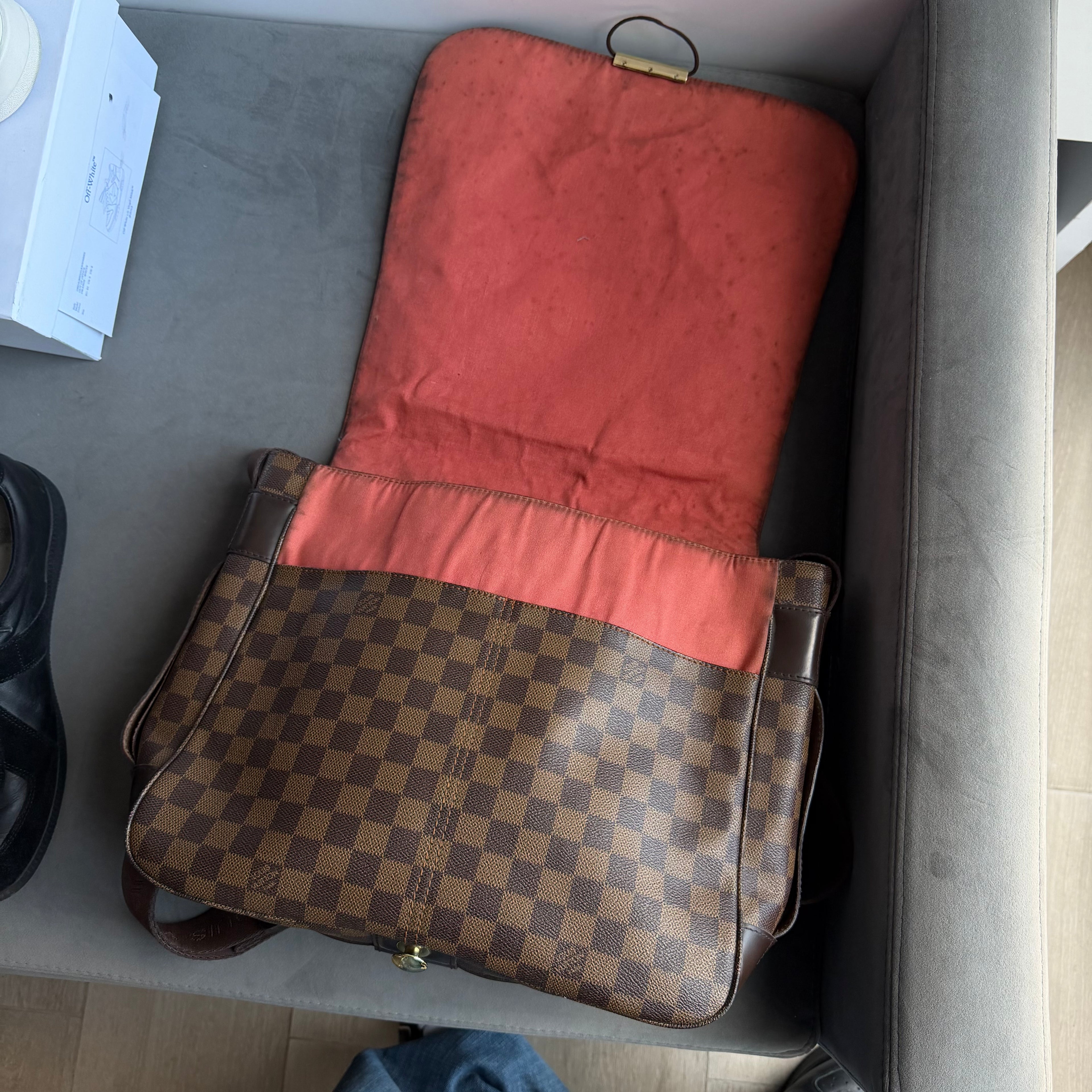 Louis Vuitton Damier Ebene Bastille Messenger Bag