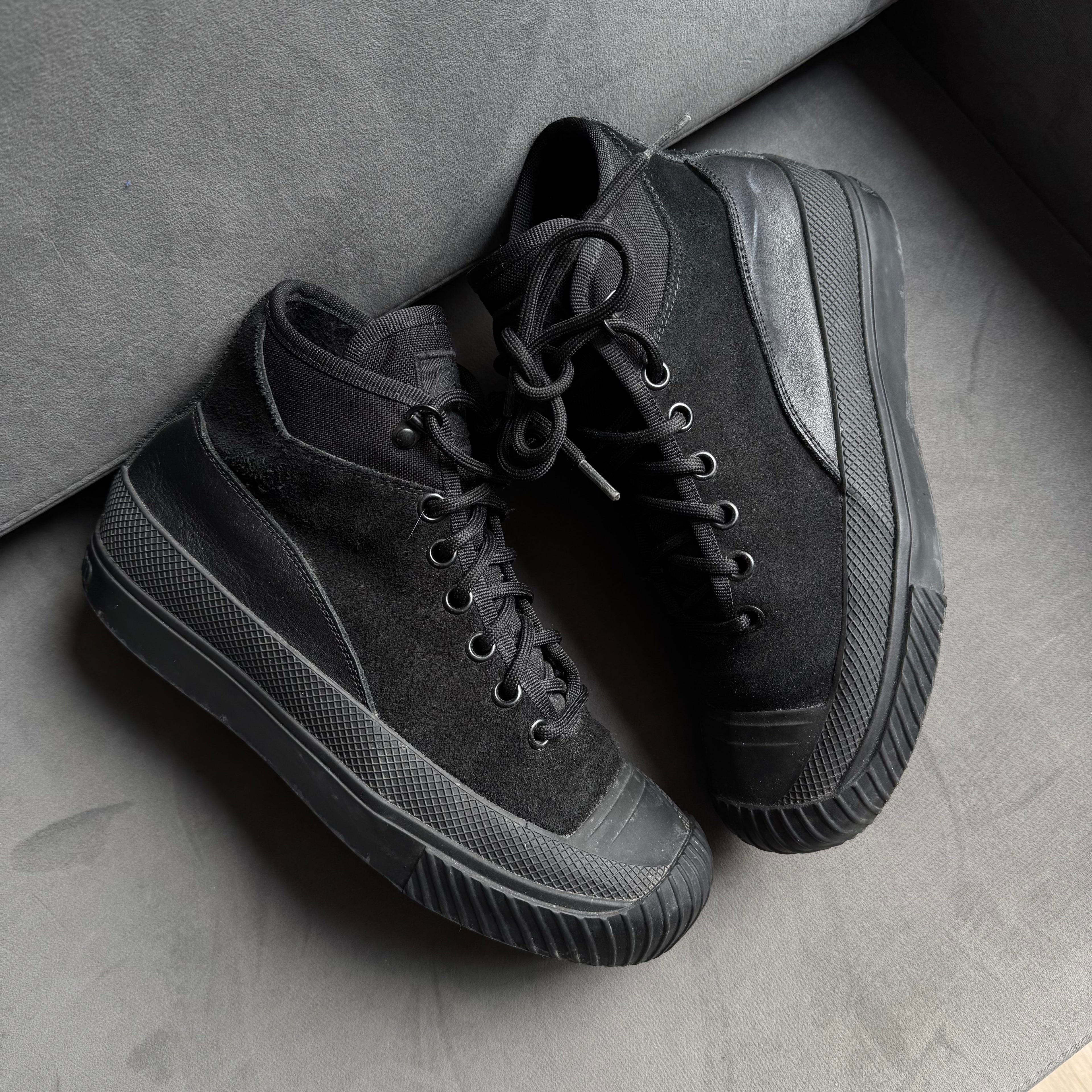Stone Island Black Ghost Sneaker Boot