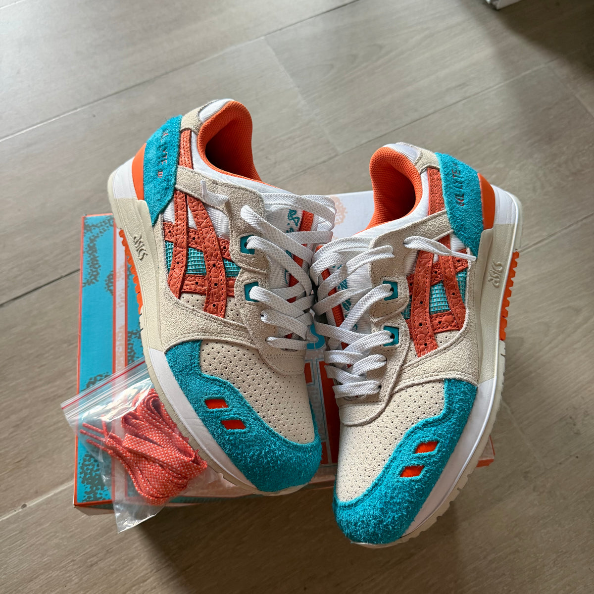 ASICS Gel-Lyte III '07 Remastered
Shigeyuki Mitsui Orange Cream (9US)