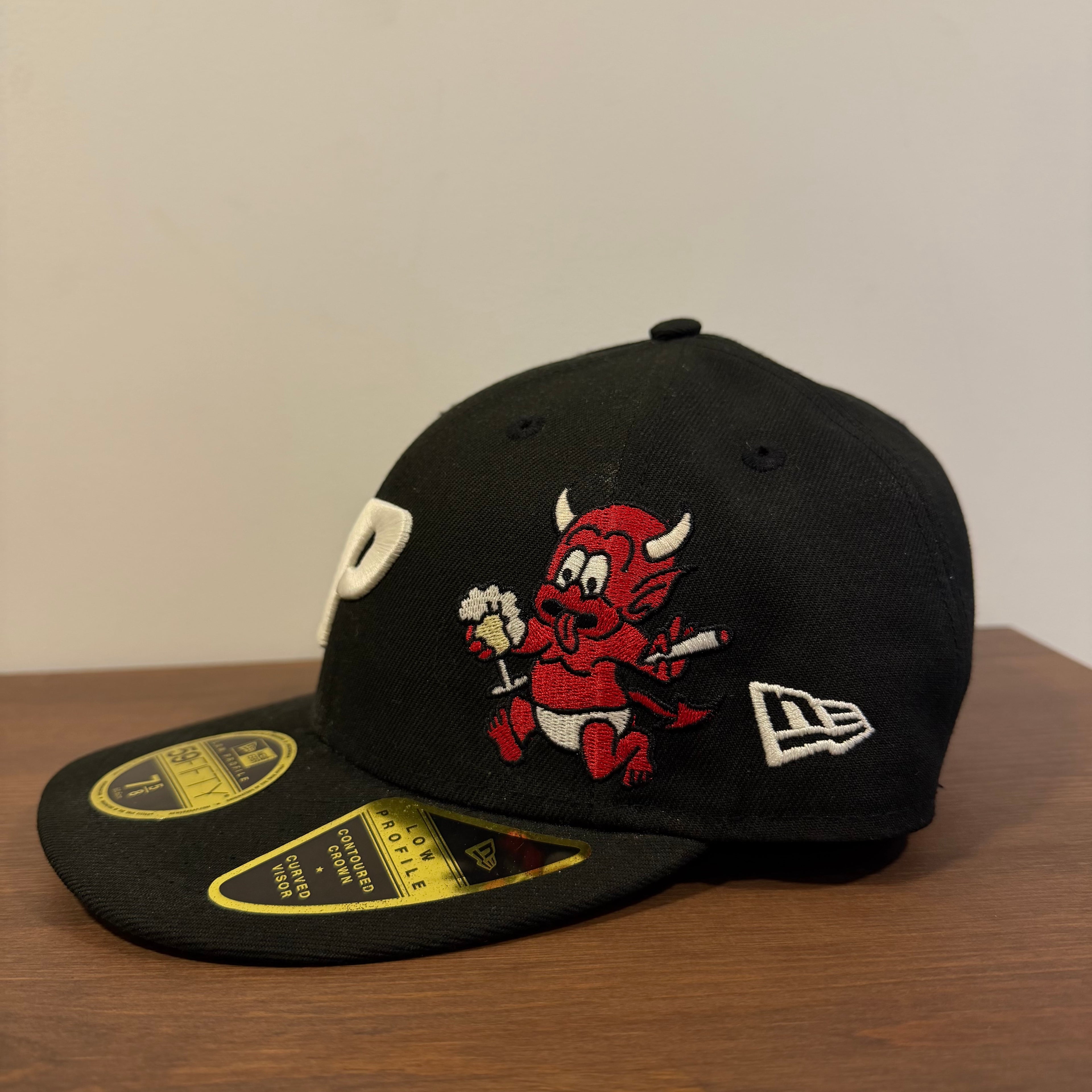 Palace x New Era 59Fifty Temptation Cap Black 7 5/8