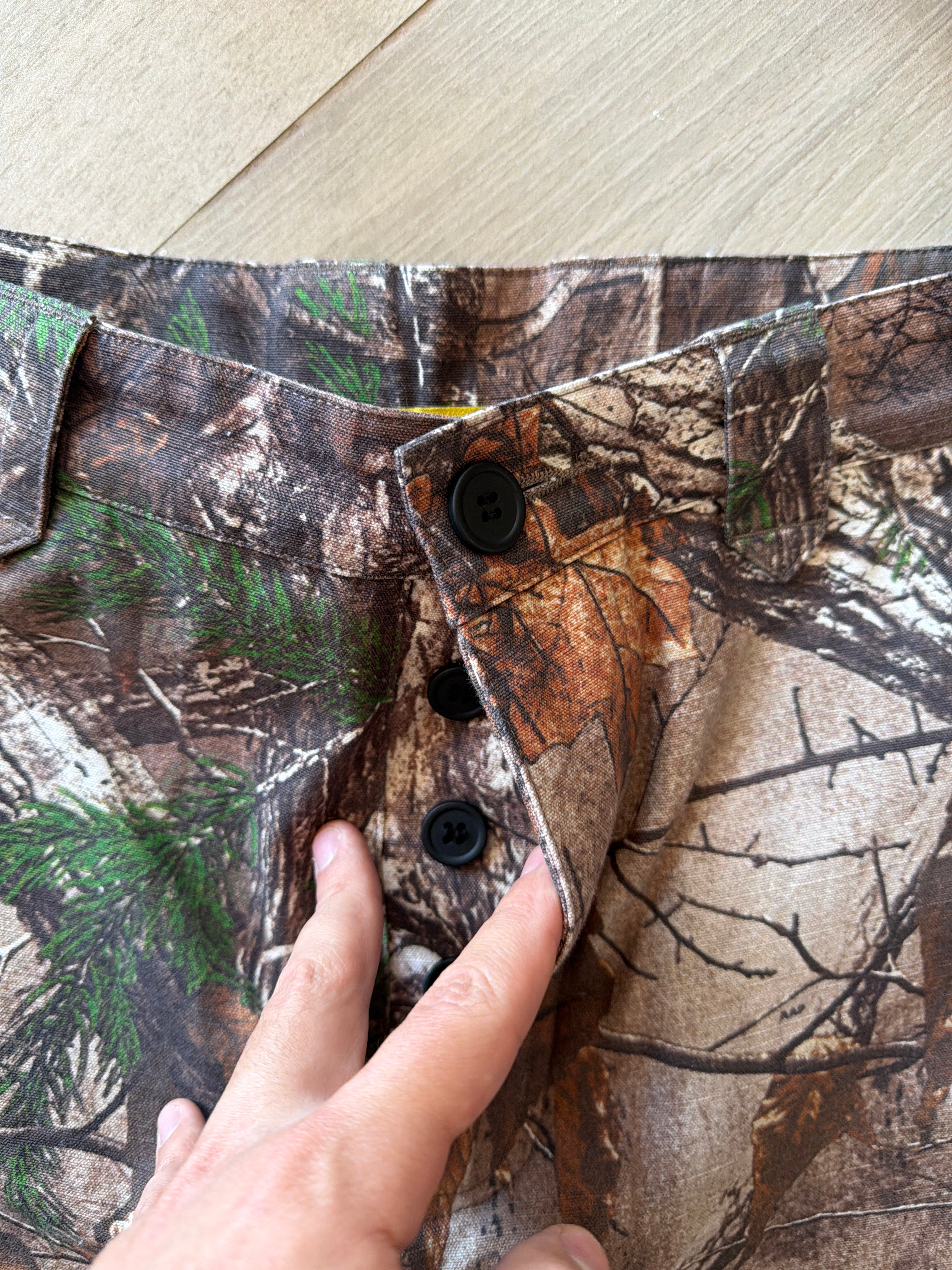 Corteiz Guerrillaz Real Tree Cargo Pants