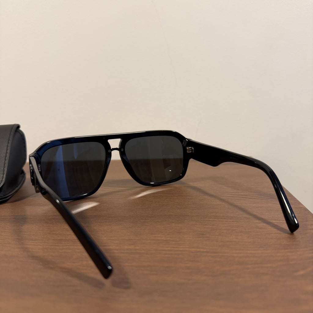Dolce & Gabanna DG Crossed Sunglasses Black