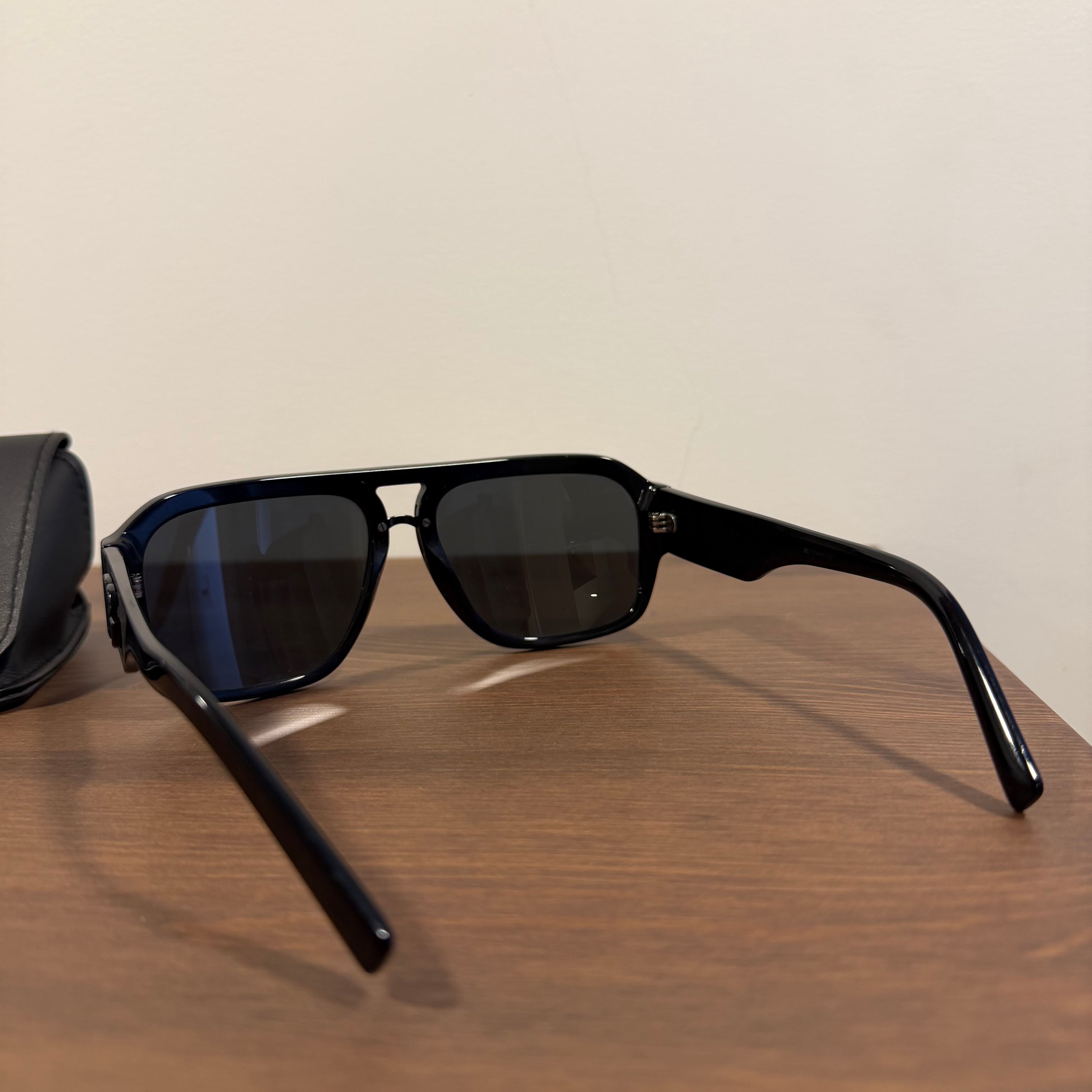 Dolce & Gabanna DG Crossed Sunglasses Black