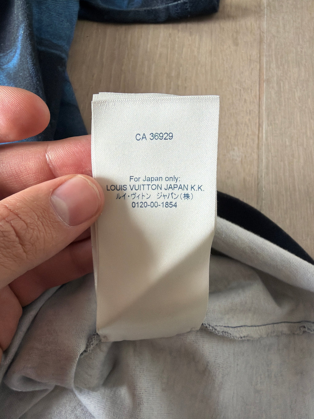 Louis Vuitton Digital Print Tee Blue