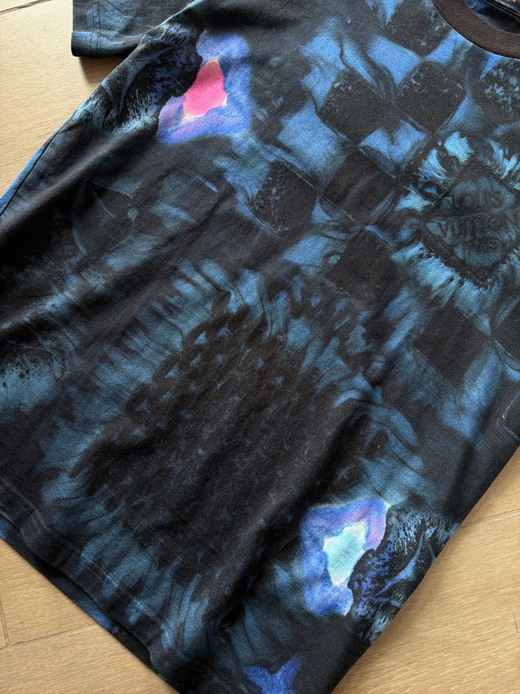 Louis Vuitton Digital Print Tee Blue